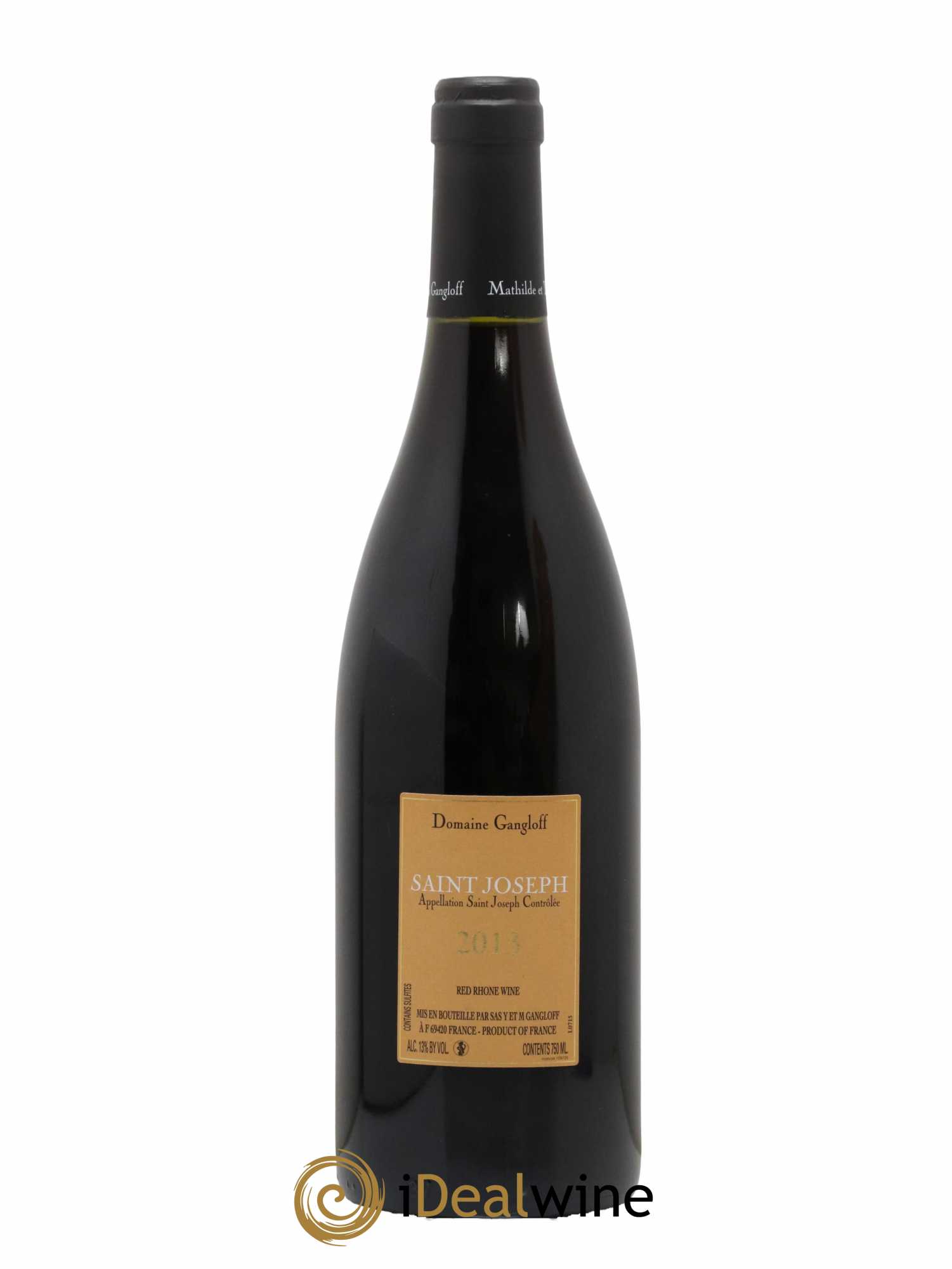 Saint-Joseph Gangloff (Domaine) 2013 - Lot of 1 bottle - 1