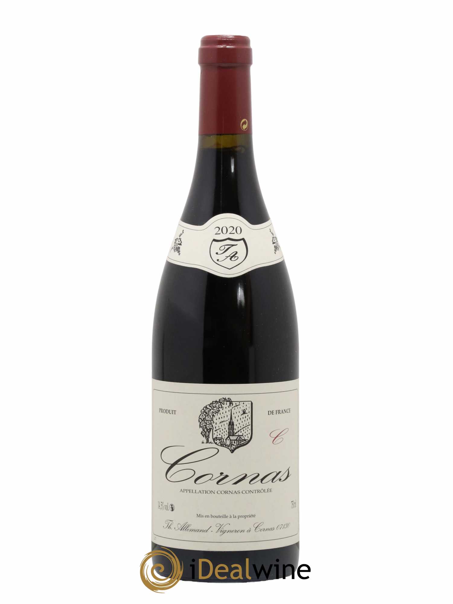 Cornas Chaillot Thierry Allemand 2020 - Lot de 1 bouteille - 0