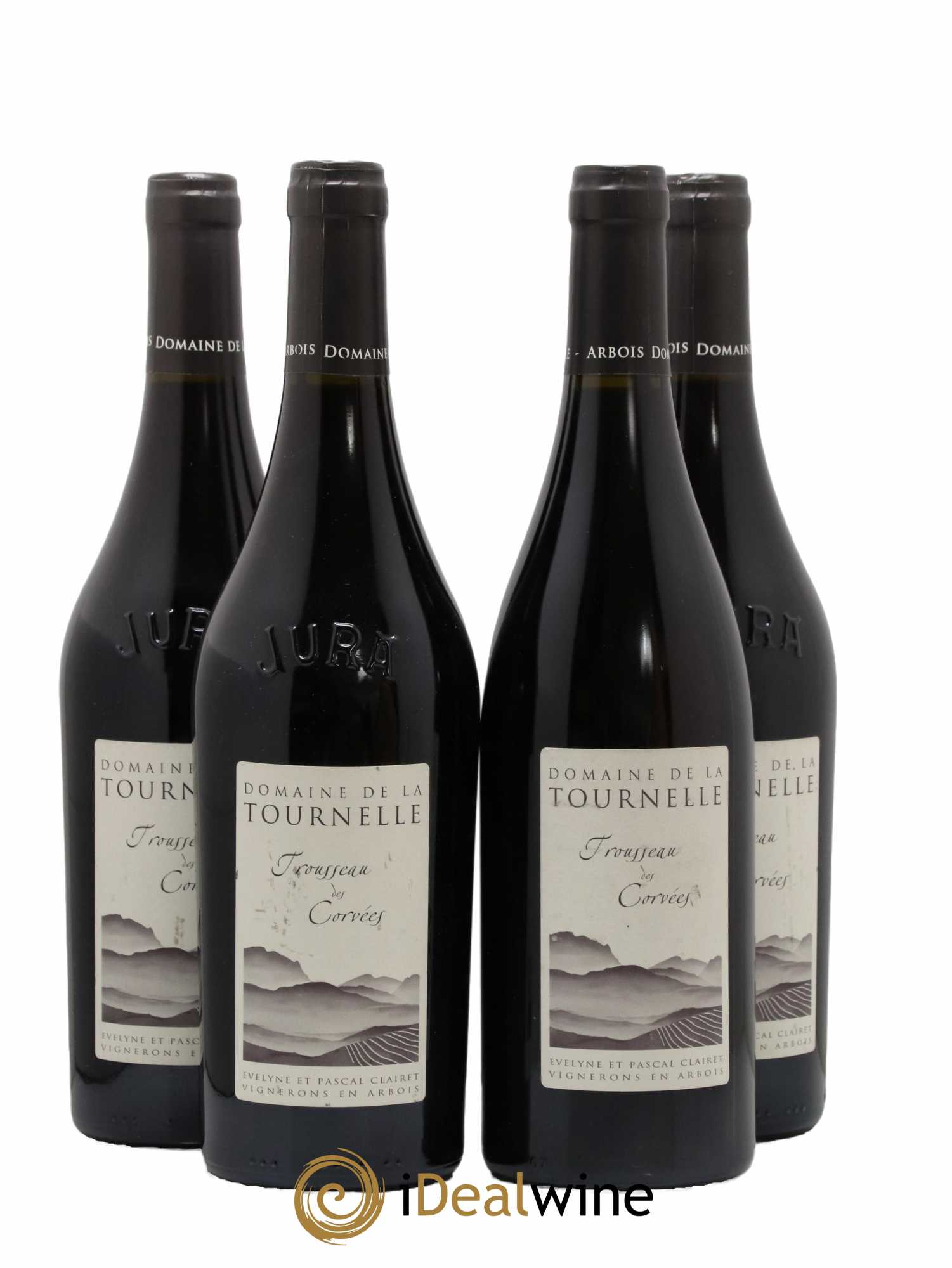 Arbois Trousseau des Corvées Domaine de la Tournelle 2018 - Lot de 4 bouteilles - 0