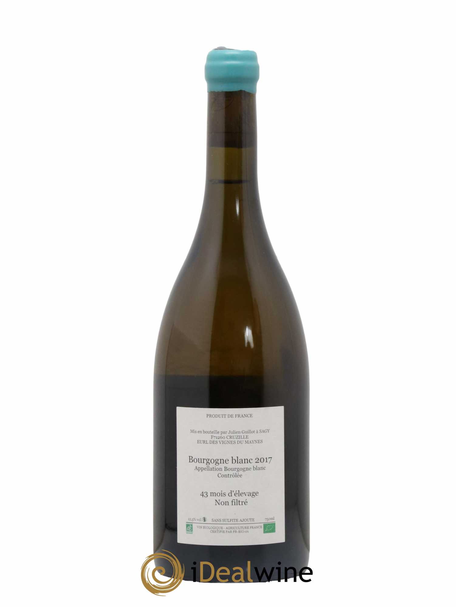 Bourgogne Léandre l'Homme Lion Les Vignes du Maynes 2017 - Lot de 1 bouteille - 1