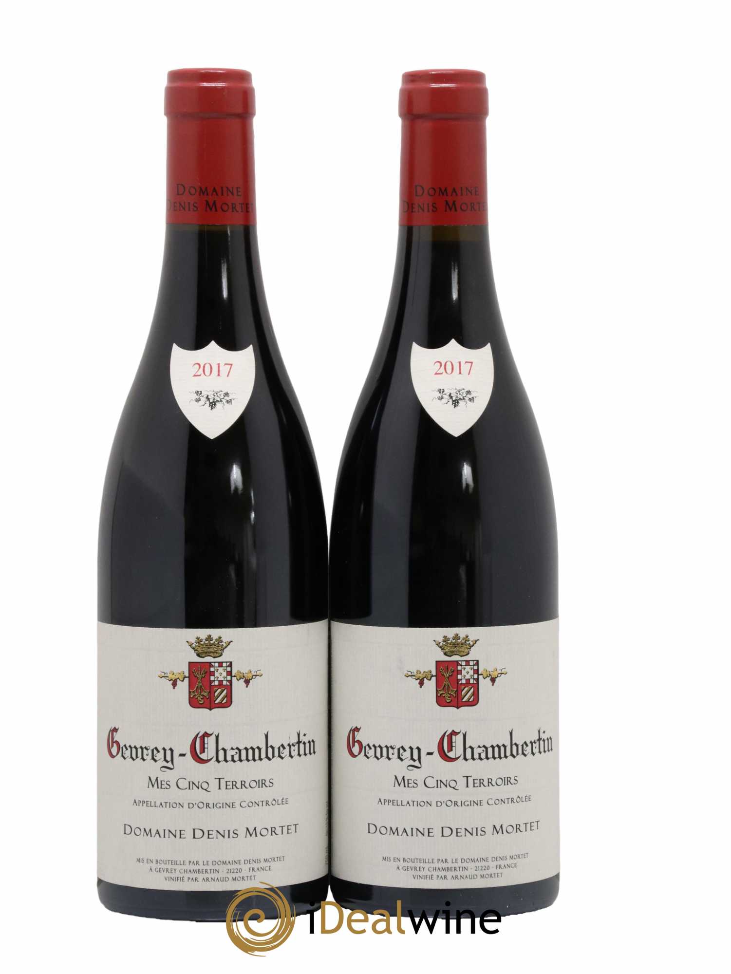Gevrey-Chambertin Mes Cinq Terroirs Denis Mortet (Domaine) 2017 - Lot de 2 bouteilles - 0