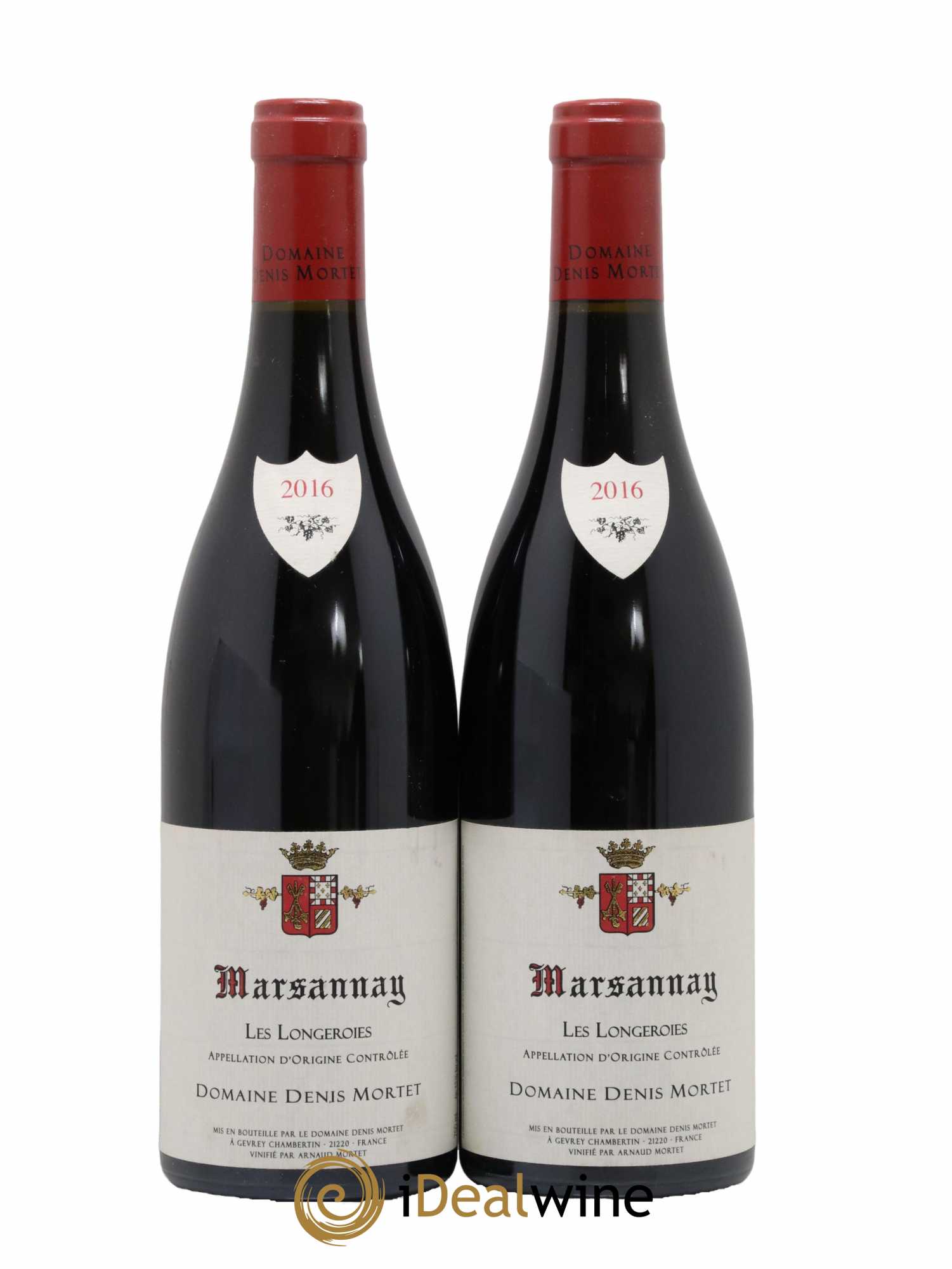 Marsannay Les Longeroies Denis Mortet (Domaine) 2016 - Lot de 2 bouteilles - 0