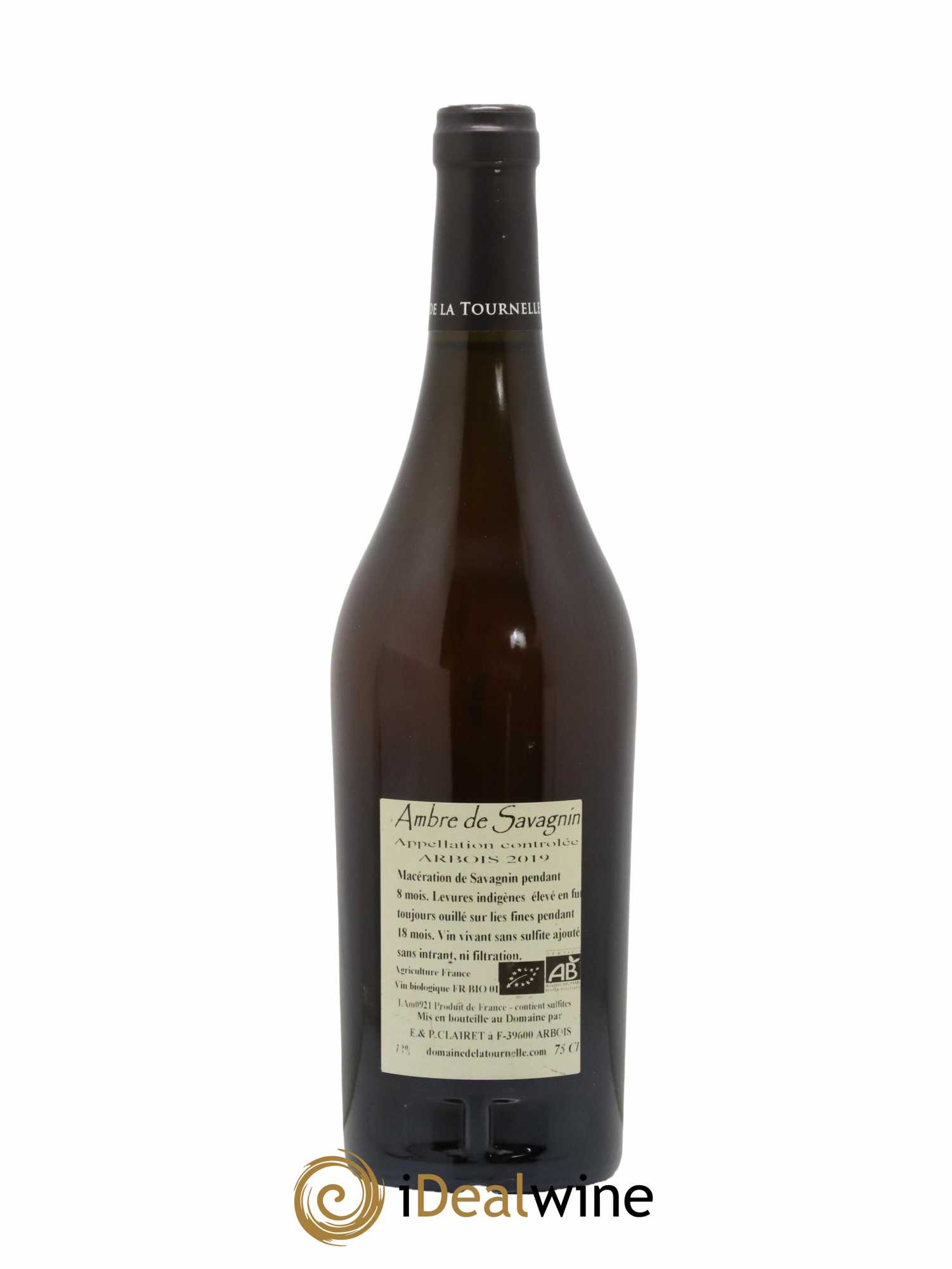 Arbois Ambre de Savagnin Domaine de la Tournelle 2019 - Lot de 1 bouteille - 1