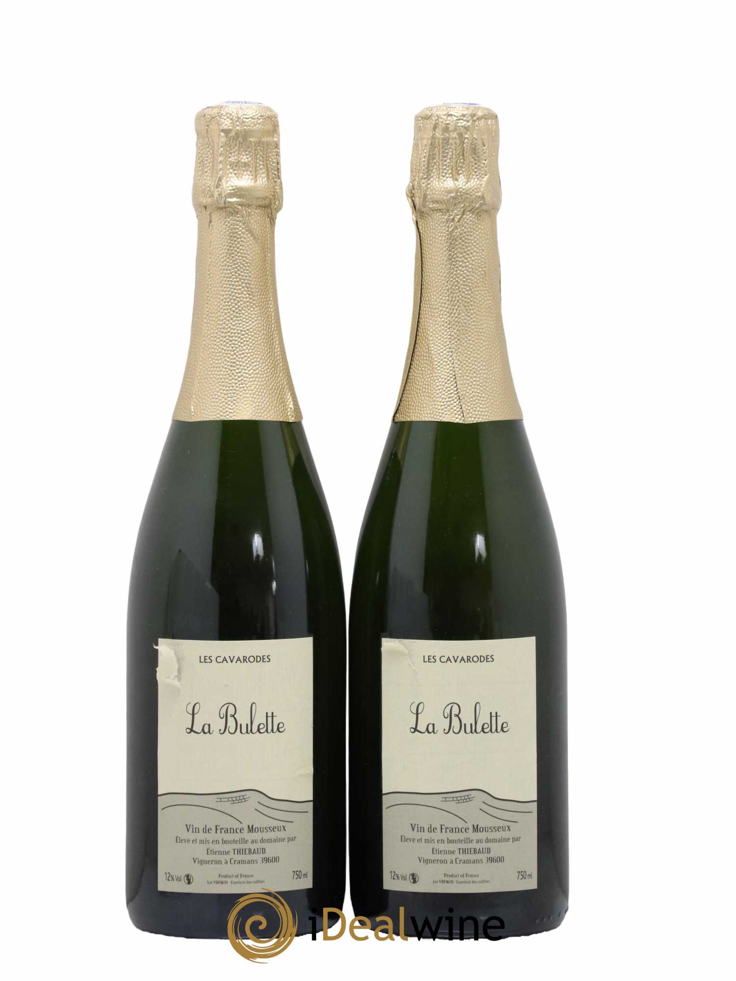 Vin Mousseux Bulette Cavarodes 2020 - Lot de 2 bouteilles - 0