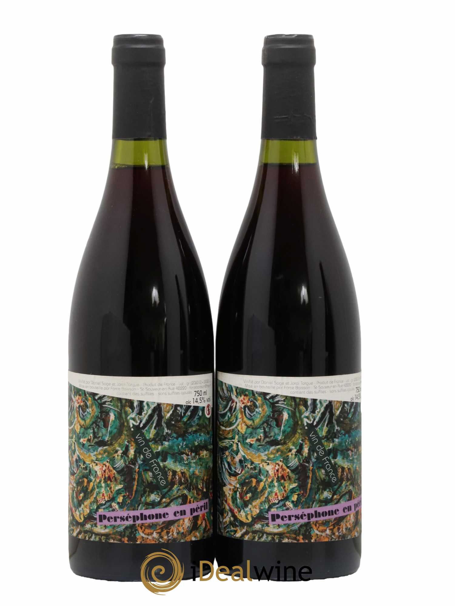 Vin de France Persephone en Peril Daniel Sage 2018/2019 - Lot of 2 bottles - 0