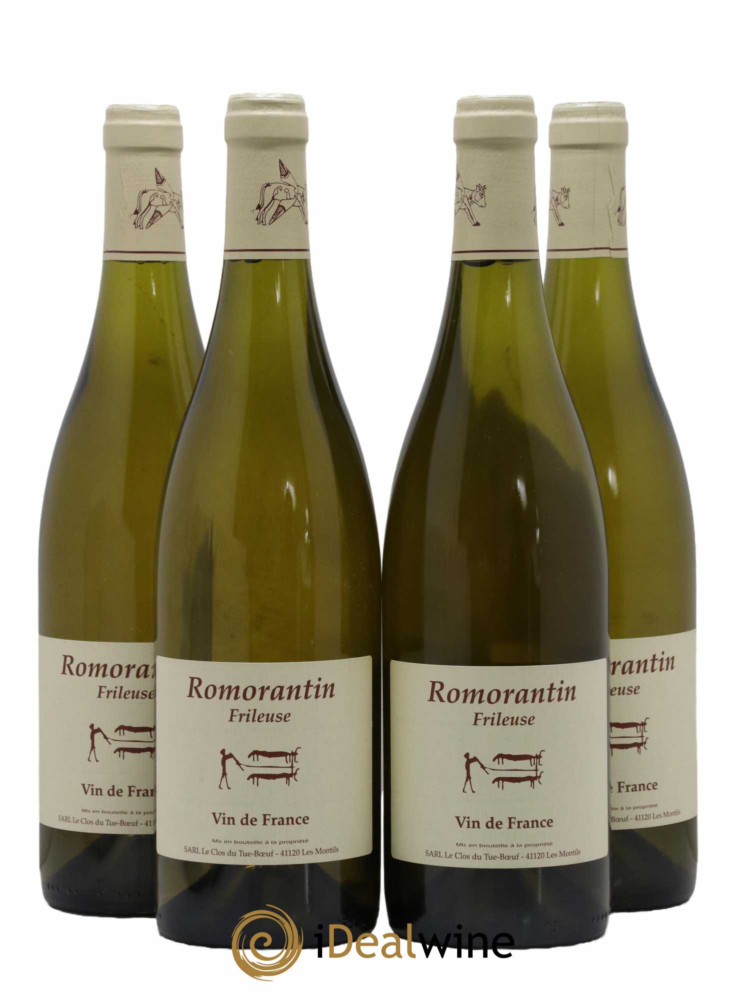 Vin de France Frileuse Romorantin Clos du Tue-Boeuf 2020 - Lotto di 4 bottiglie - 0