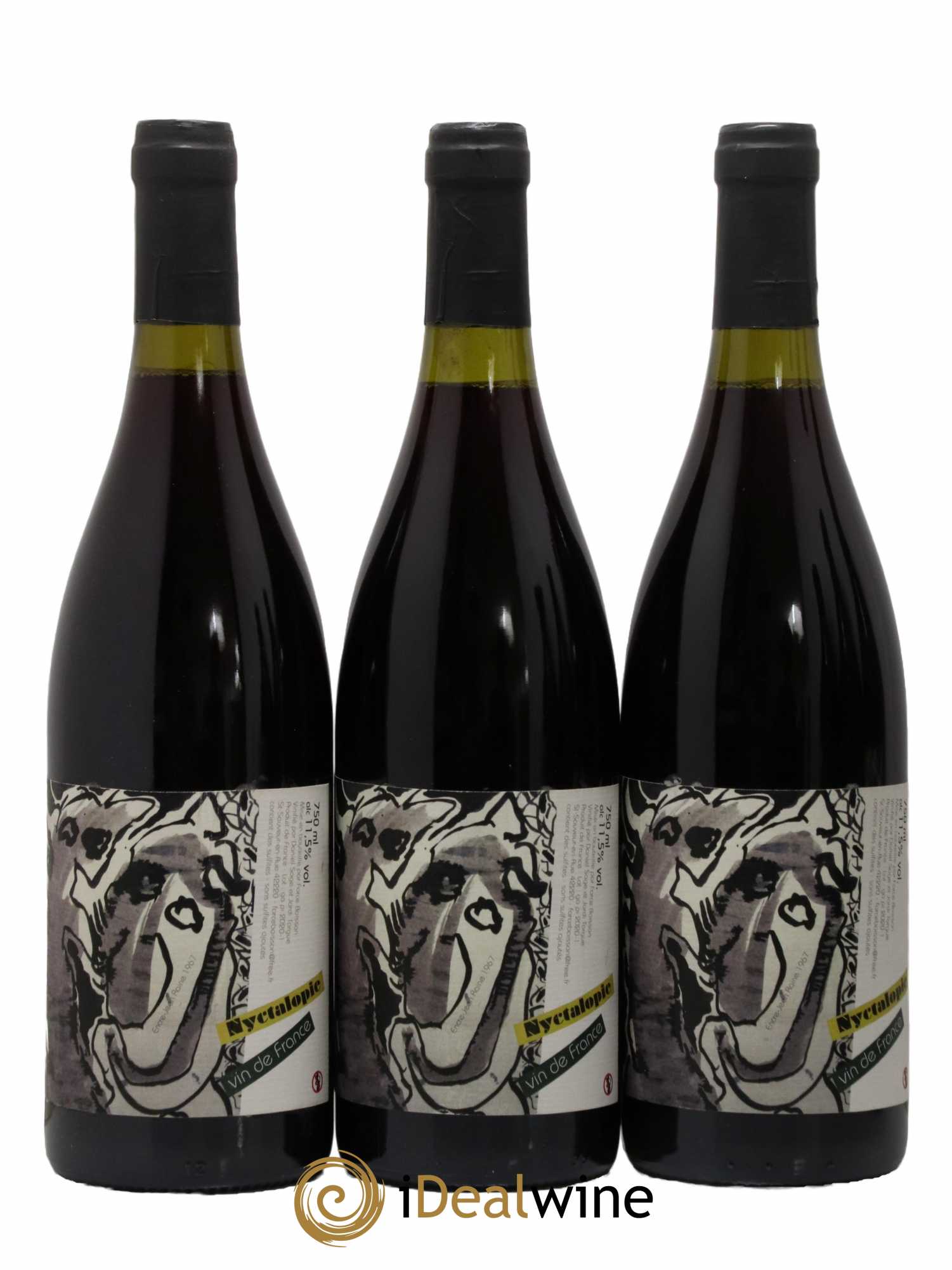 Vin de France Nyctalopie Daniel Sage 2019 - Lot of 6 bottles - 1