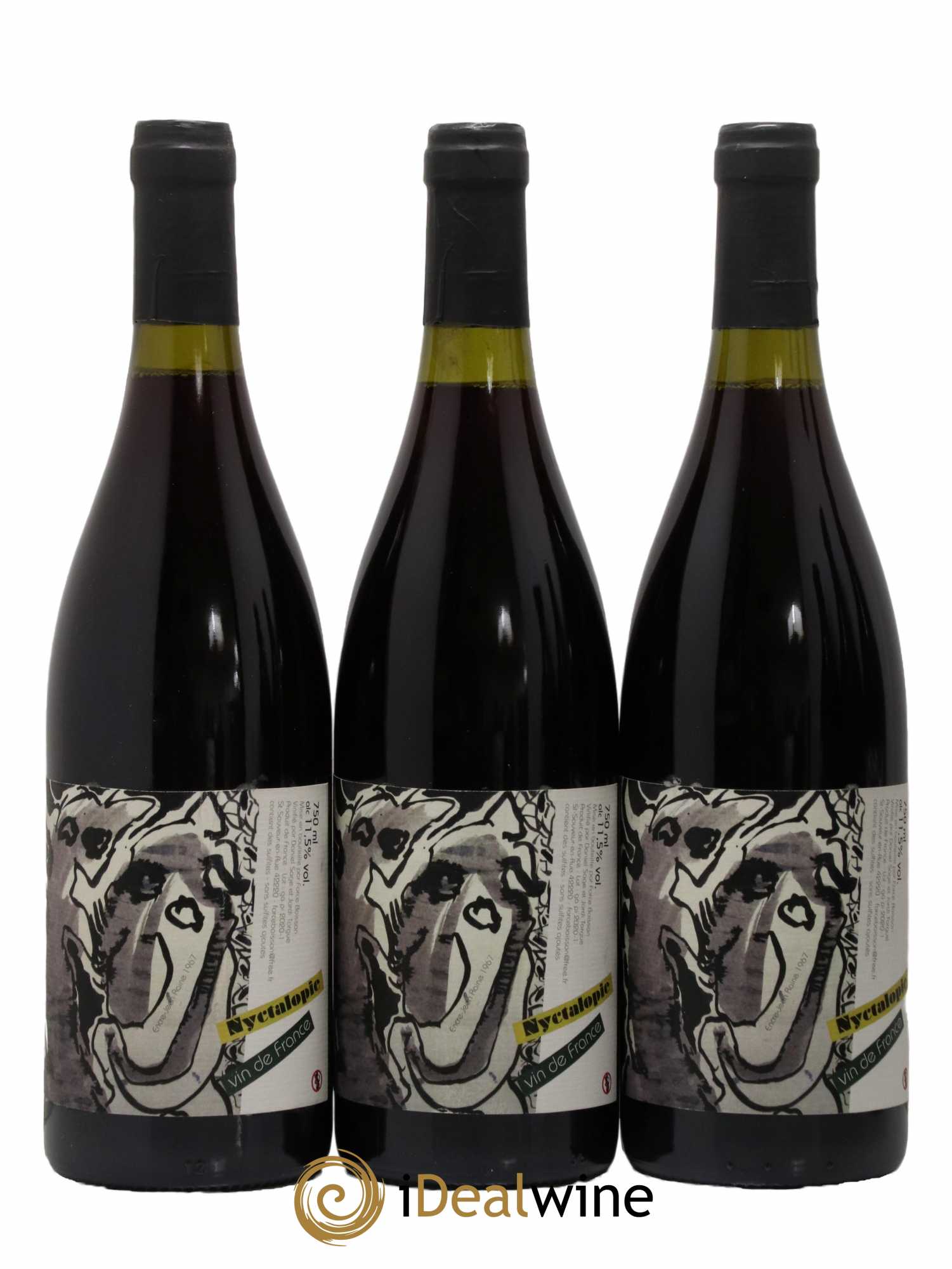 Vin de France Nyctalopie Daniel Sage 2019 - Lot of 6 bottles - 2