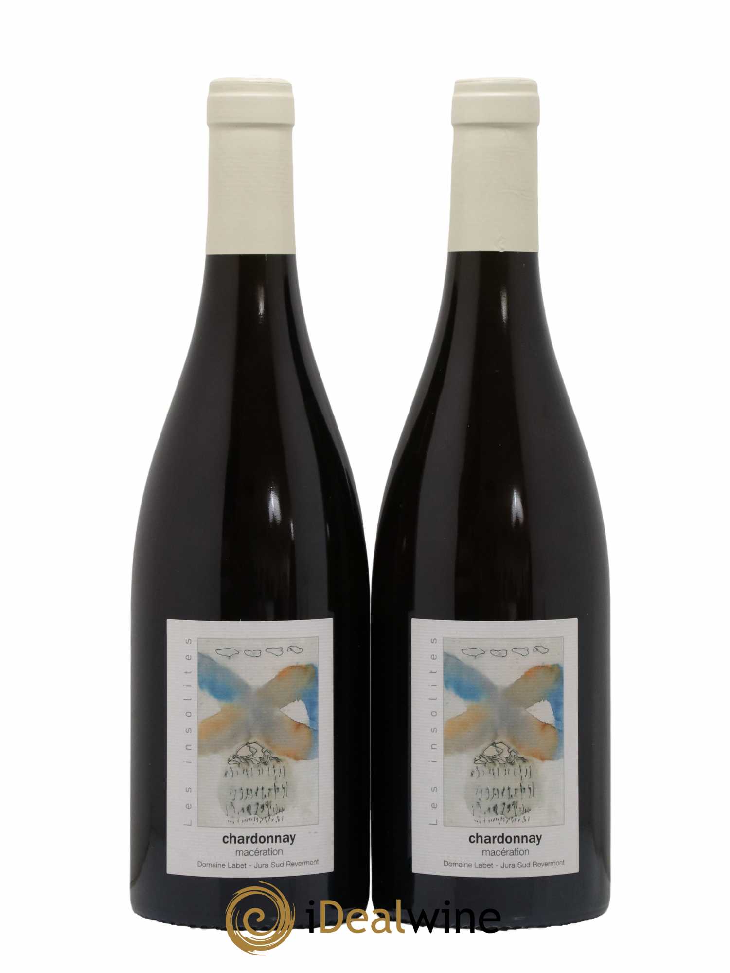 Côtes du Jura Chardonnay Les Varrons Macération Romain - Julien - Charline Labet 2018 - Lot de 2 bouteilles - 0