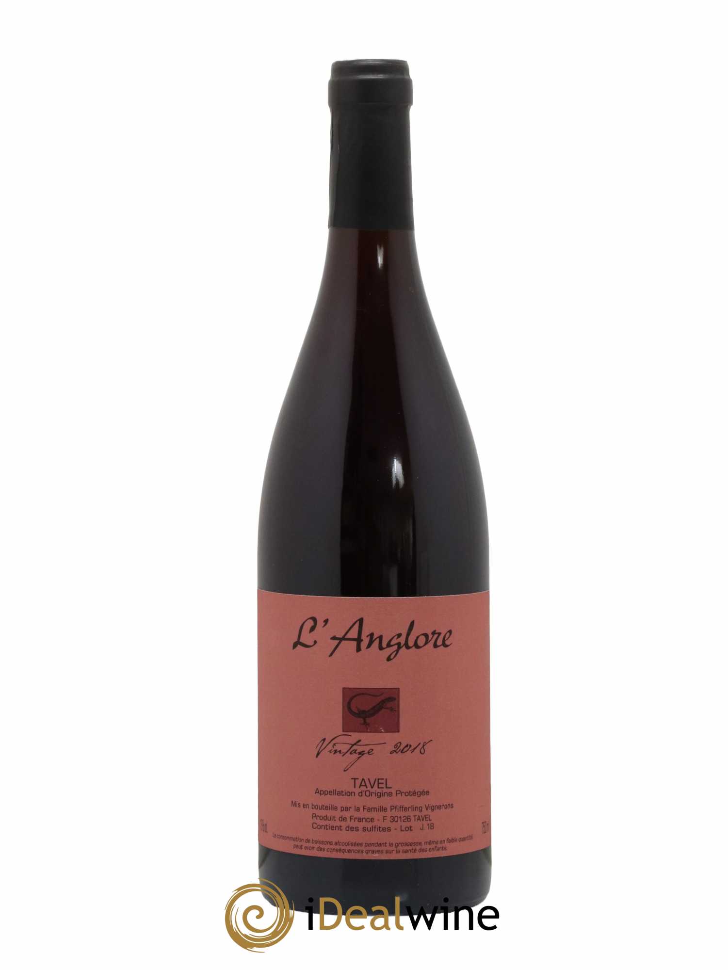 Tavel Vintage L'Anglore 2018 - Lot de 1 bouteille - 0