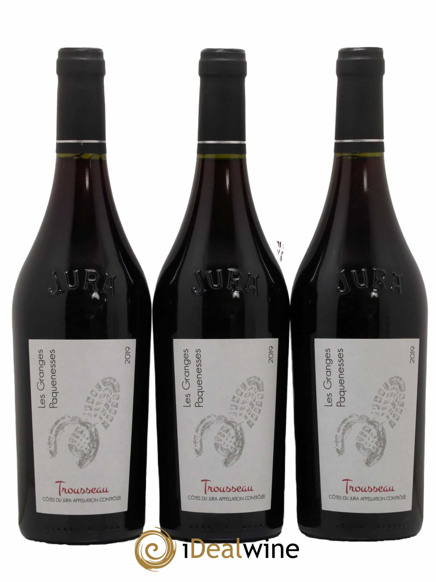 Côtes du Jura Trousseau Les Granges Paquenesses 2019 - Lot de 3 bouteilles - 0