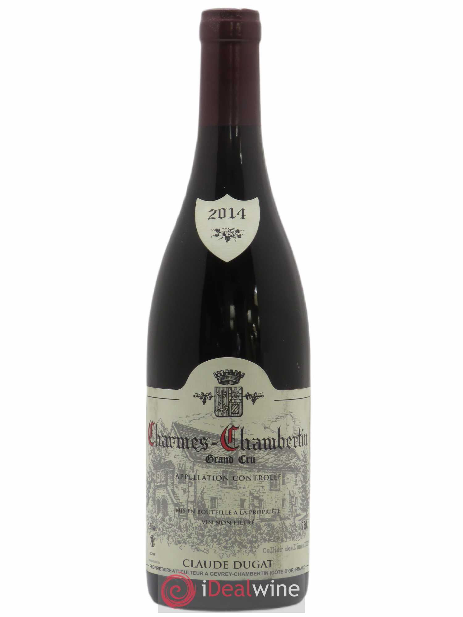 Charmes-Chambertin Grand Cru Claude Dugat 2014 - Lot de 1 bouteille - 0