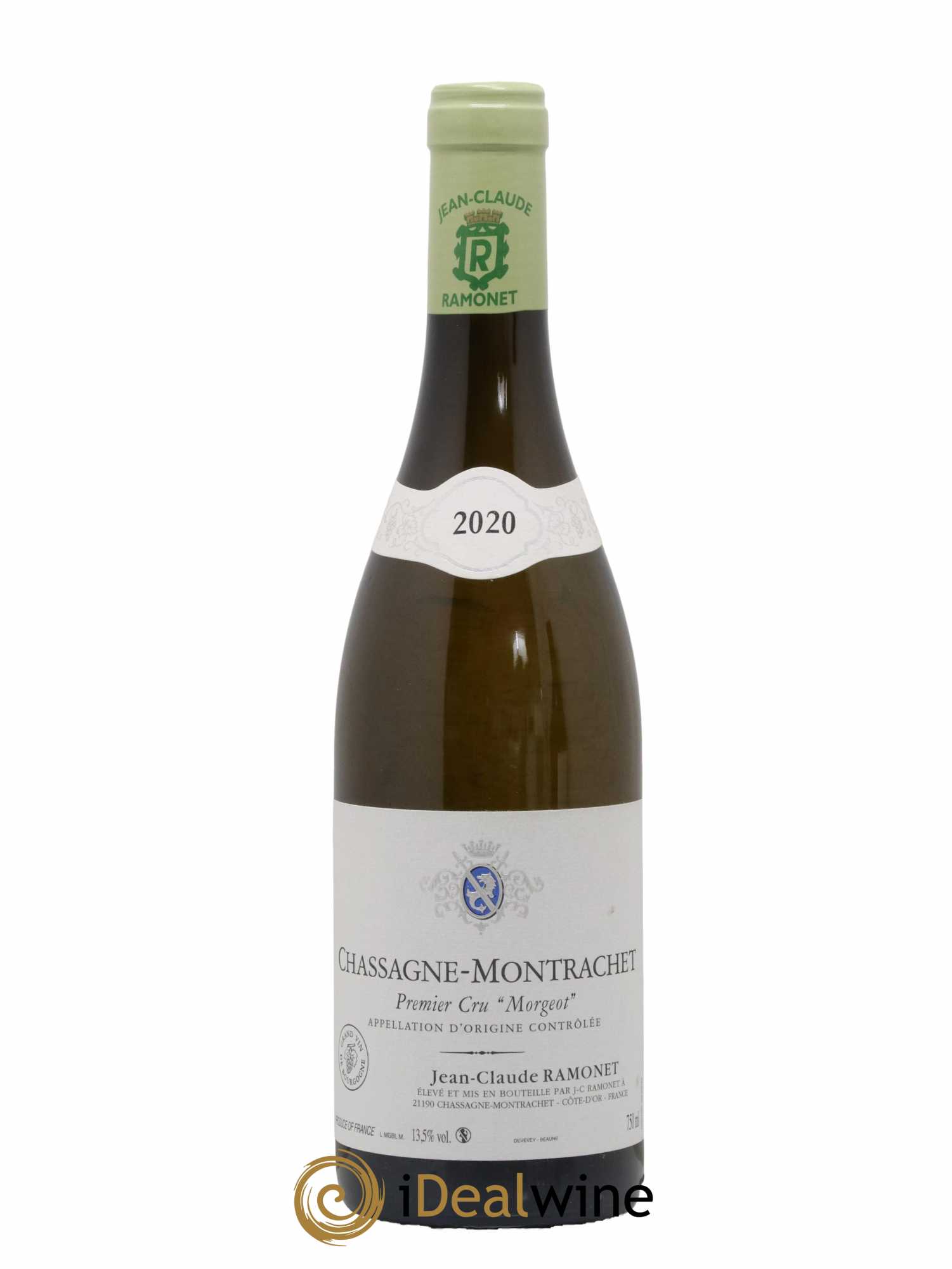Chassagne-Montrachet 1er Cru Morgeot Ramonet (Domaine) 2020 - Lot de 1 bouteille - 0