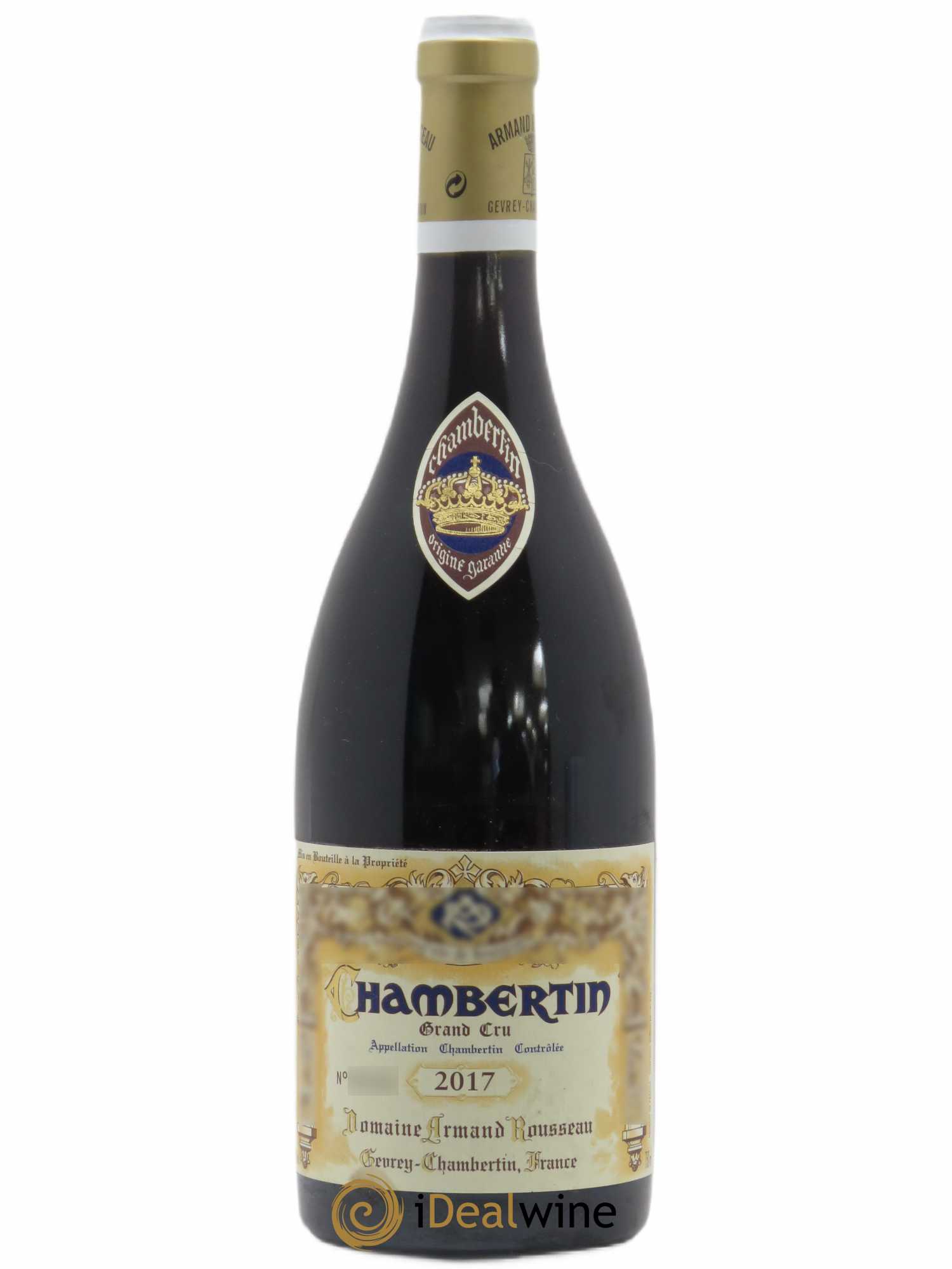 Chambertin Grand Cru Armand Rousseau (Domaine) 2017 - Lot de 1 bouteille - 0