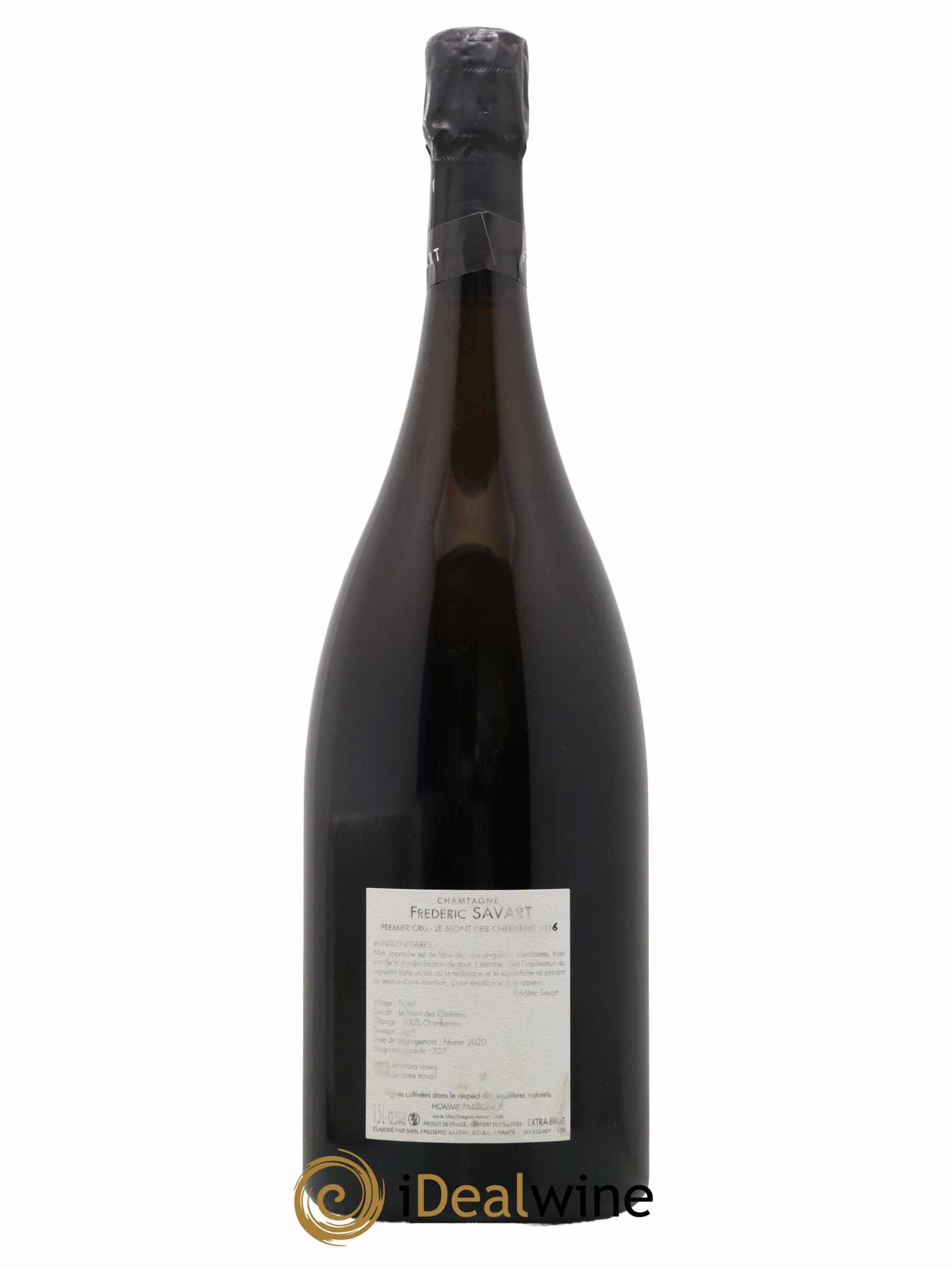 Le Mont des Chrétiens 1er Cru Extra-Brut Savart 2016 - Lot of 1 magnum - 1