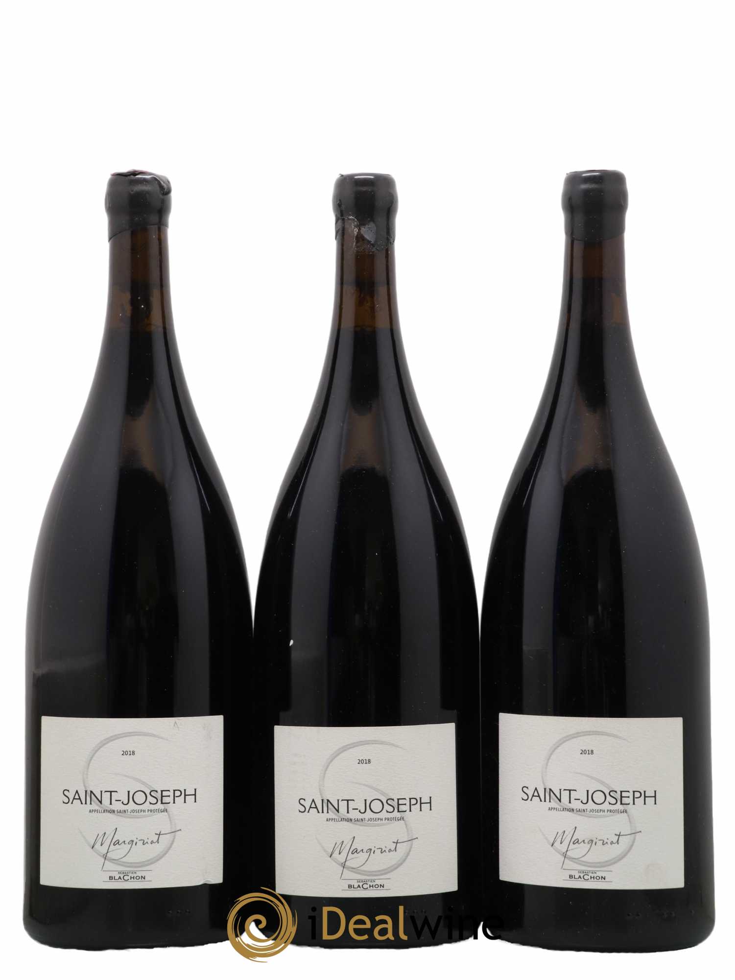 Saint-Joseph Margiriat Sébastien Blachon 2018 - Lot de 3 magnums - 0