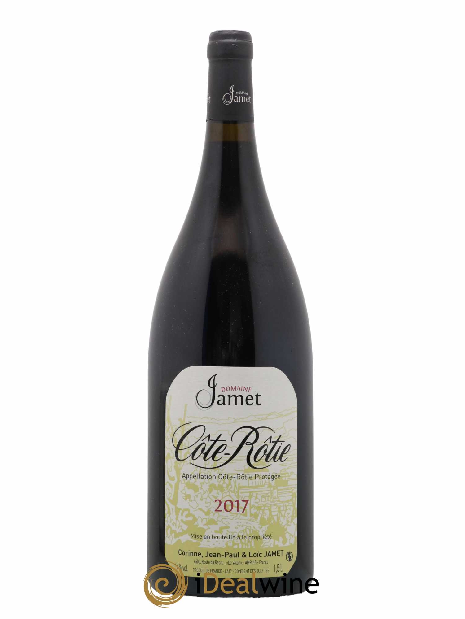 Côte-Rôtie Jamet (Domaine) 2017 - Lot of 1 magnum - 0