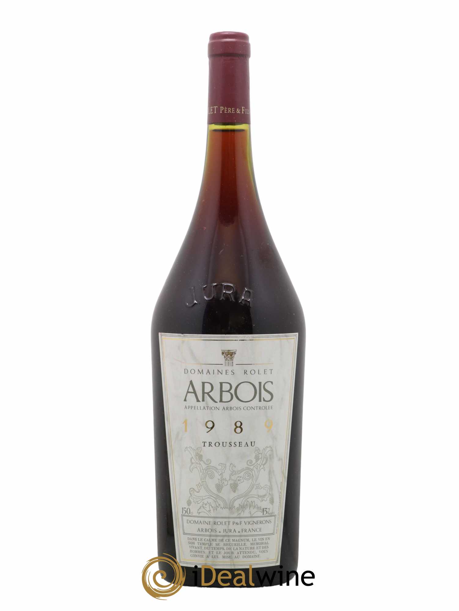 Arbois Trousseau Domaine Rolet 1989 - Lot de 1 magnum - 0