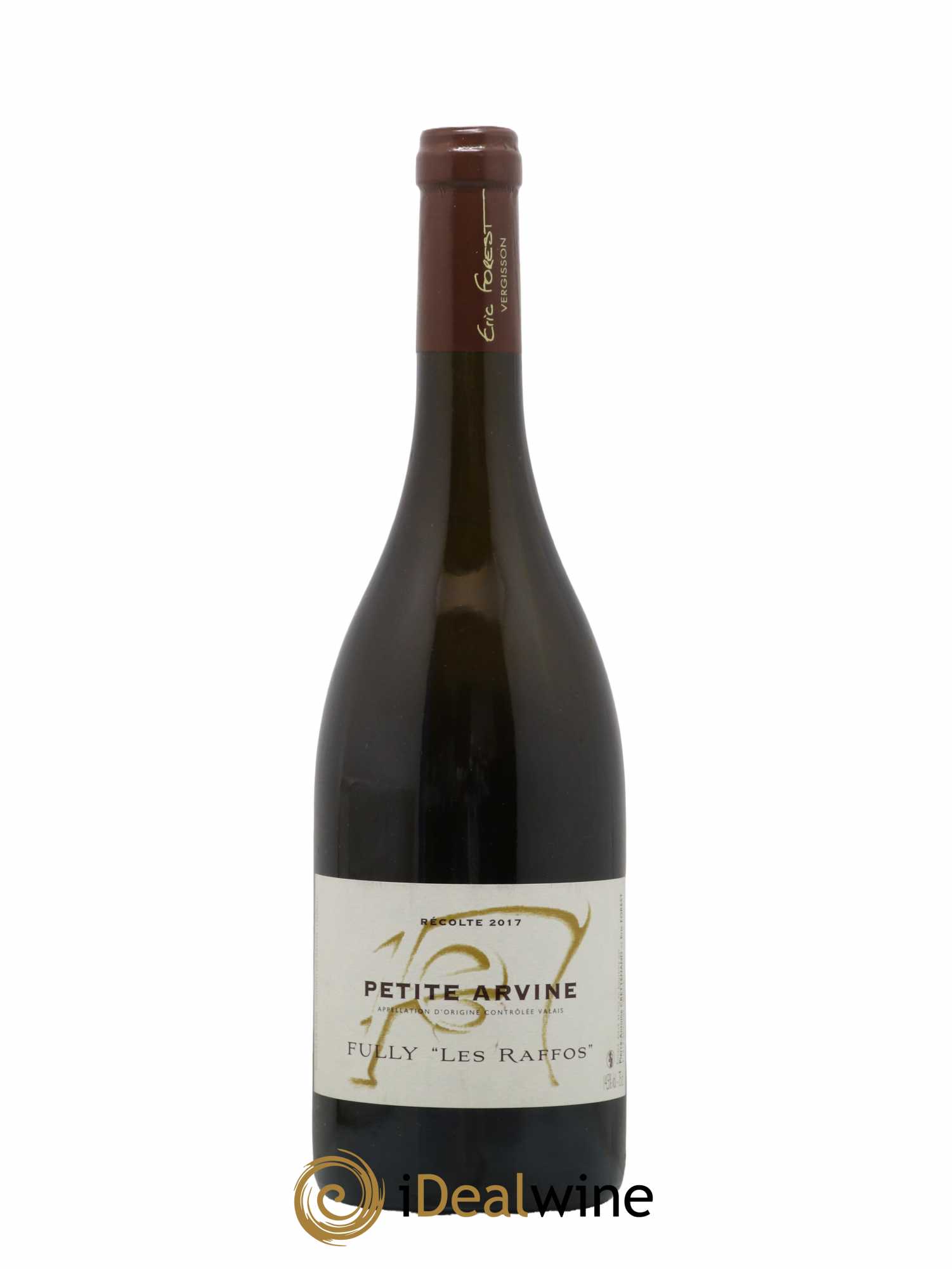 Valais Petite Arvine Fully Les Raffos Eric Forest 2017 - Lot de 1 bouteille - 0