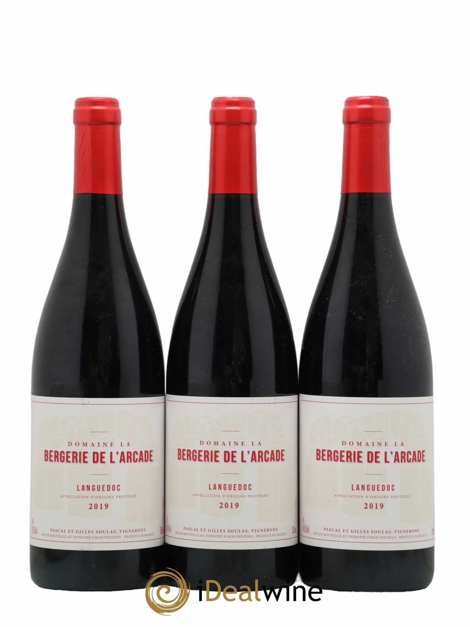 Languedoc La Bergerie de l'Arcade (Domaine) 2019 - Lot de 3 bouteilles - 0
