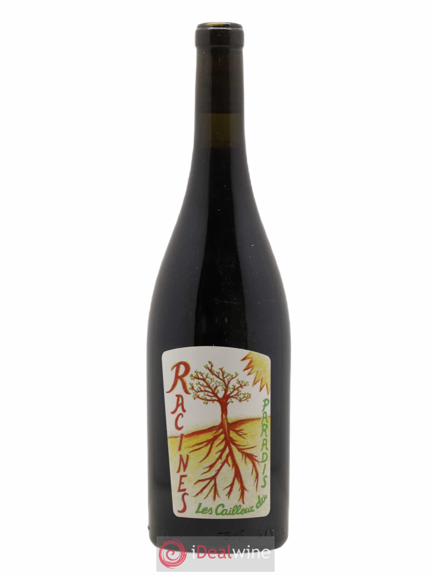 Vin de France Racines Les Cailloux du Paradis - Claude Courtois 2017 - Lot de 1 bouteille - 0