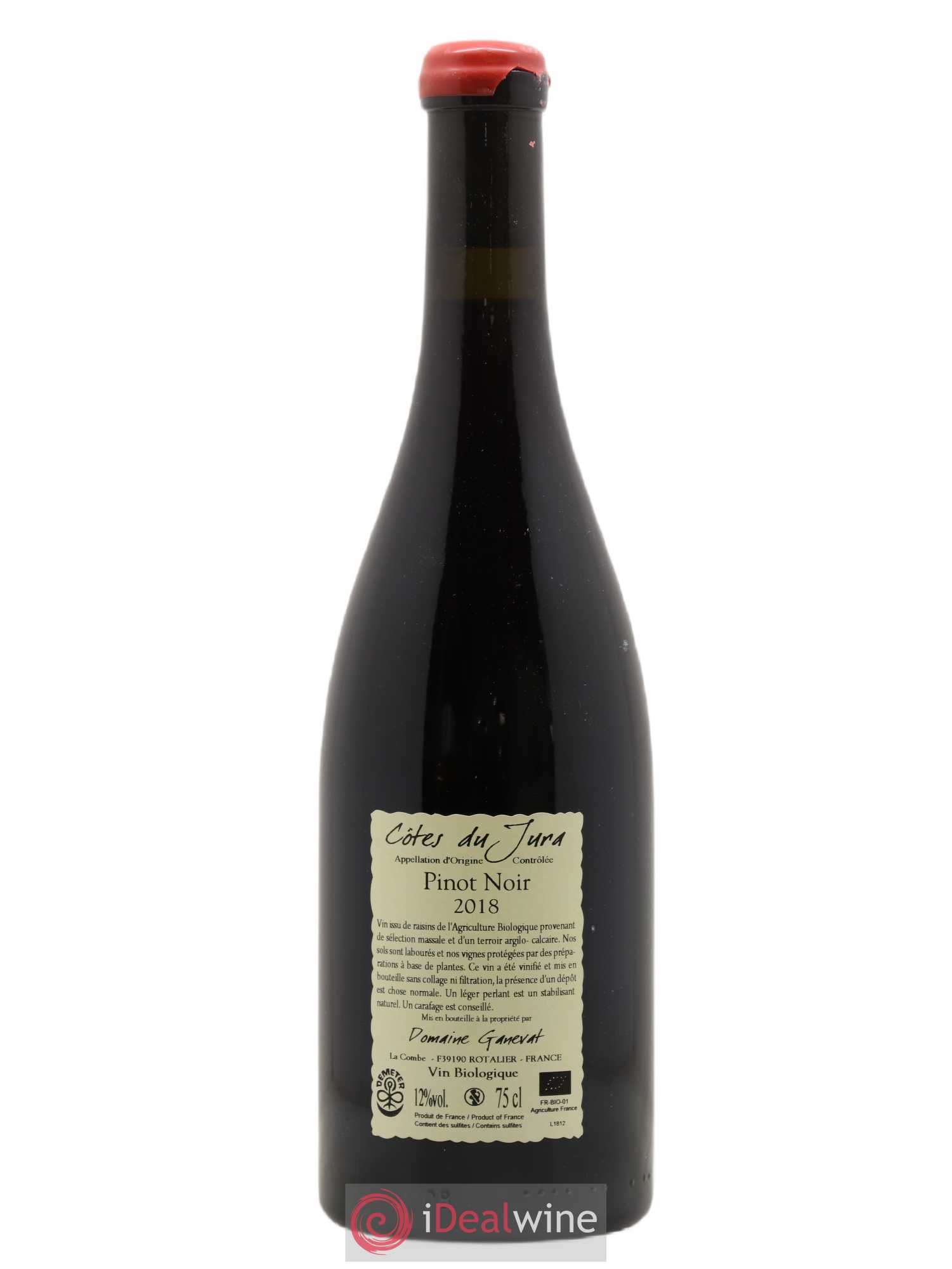 Côtes du Jura Cuvée Julien Jean-François Ganevat (Domaine) 2018 - Lot de 1 bouteille - 1
