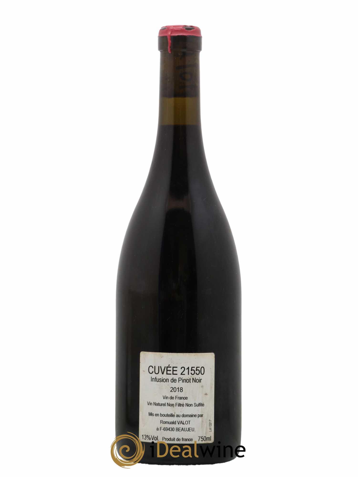 Vin de France Cuvee 21550 Infusion Romuald Valot Biosophiste 2018 - Lot of 1 bottle - 1