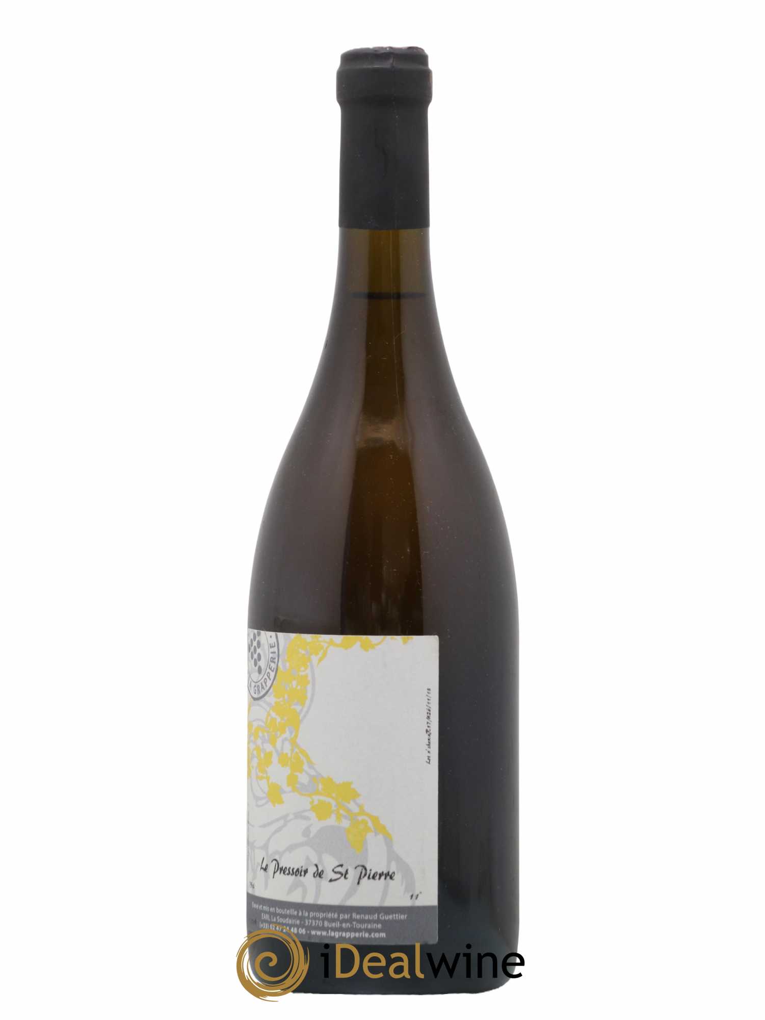 Vin de France Pressoir de Saint-Pierre La Grapperie 2017 - Lot de 1 bouteille - 1