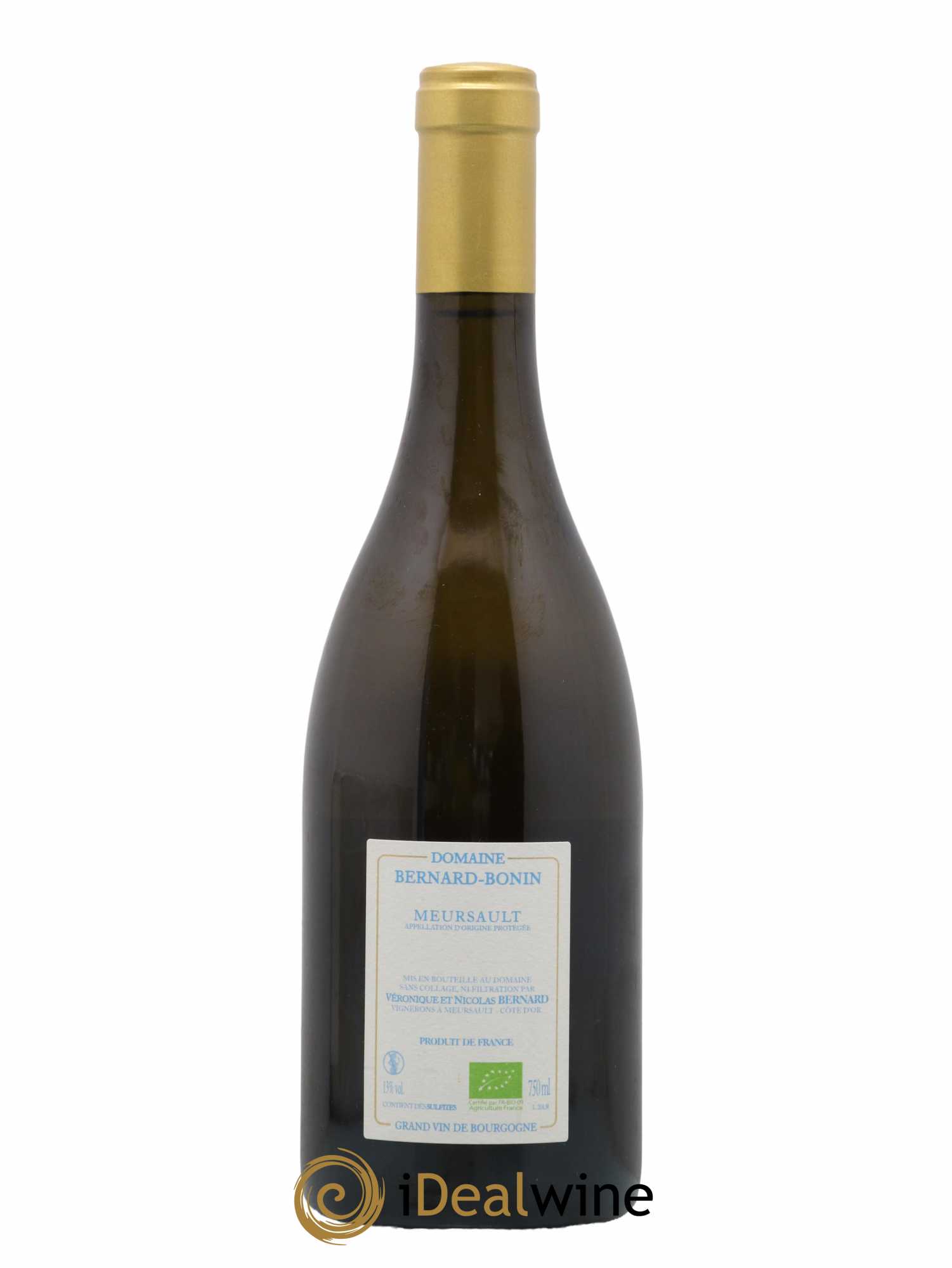Meursault La Rencontre Bernard Bonin 2020 - Lot of 1 bottle - 1