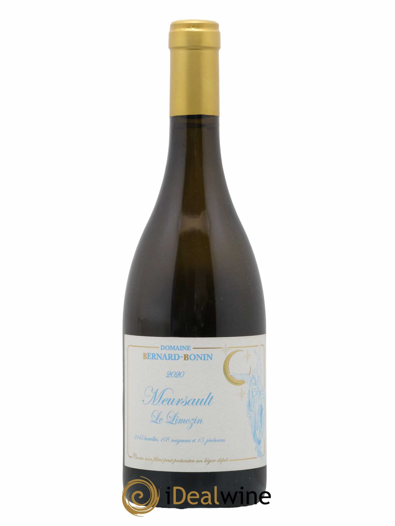 Meursault Le Limozin Bernard Bonin 2020 - Lot de 1 bouteille - 0