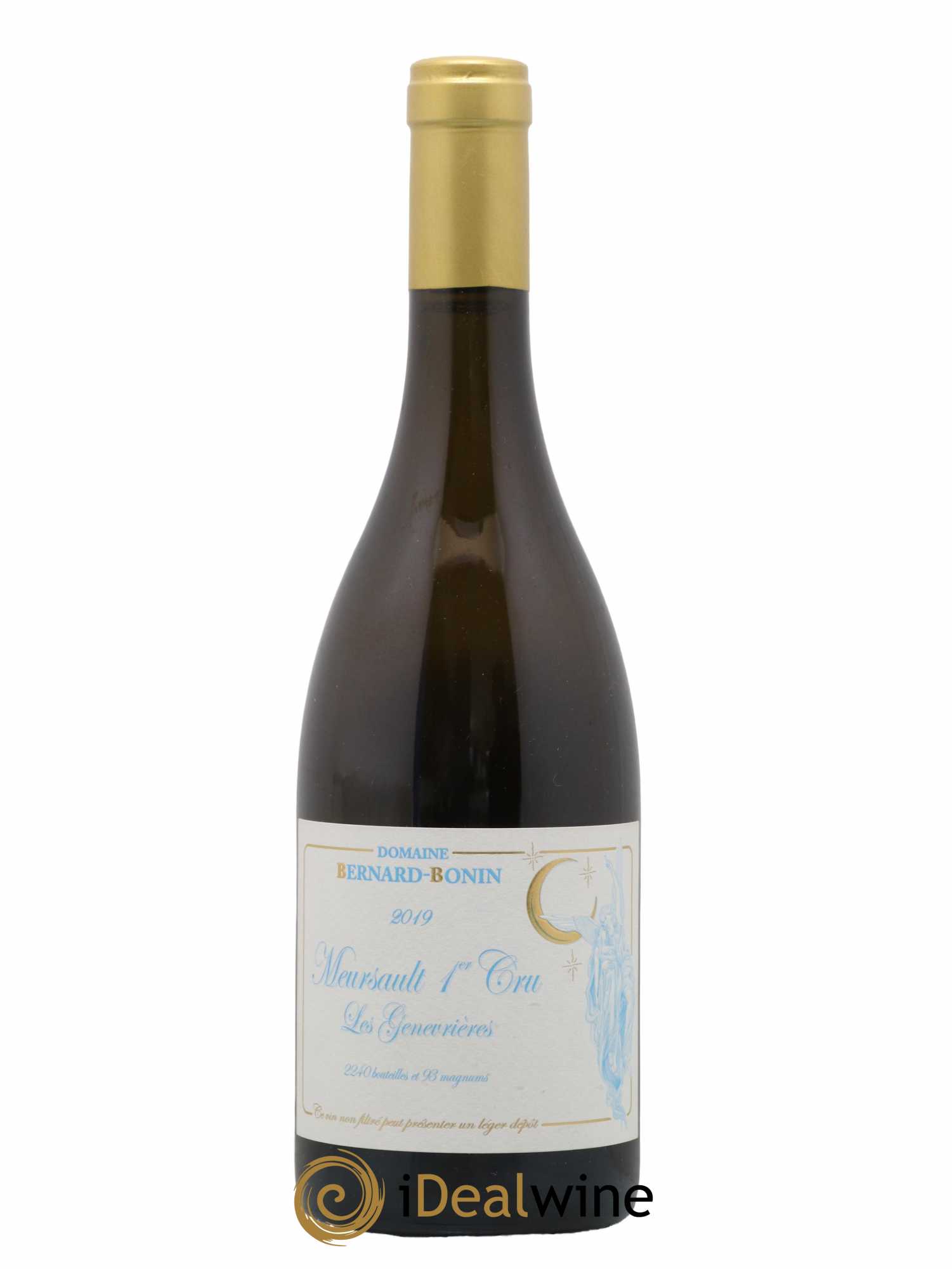 Meursault 1er Cru Les Genevrières Bernard Bonin 2019 - Lot de 1 bouteille - 0