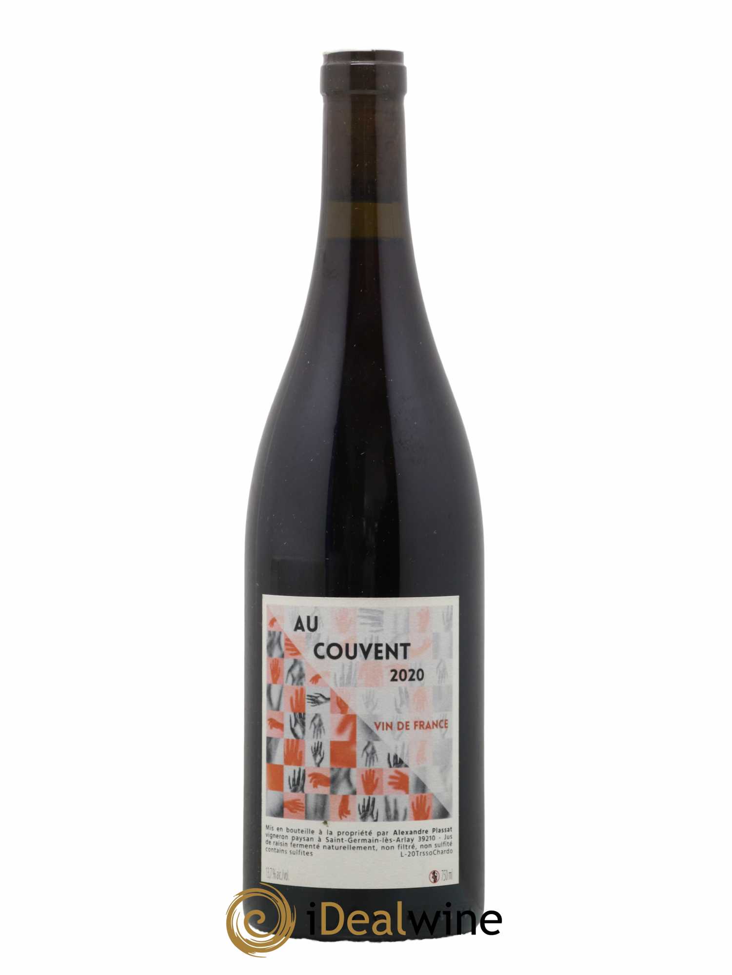 Vin de France Au Couvent Alexandre Plassat 2020 - Lot de 1 bouteille - 0