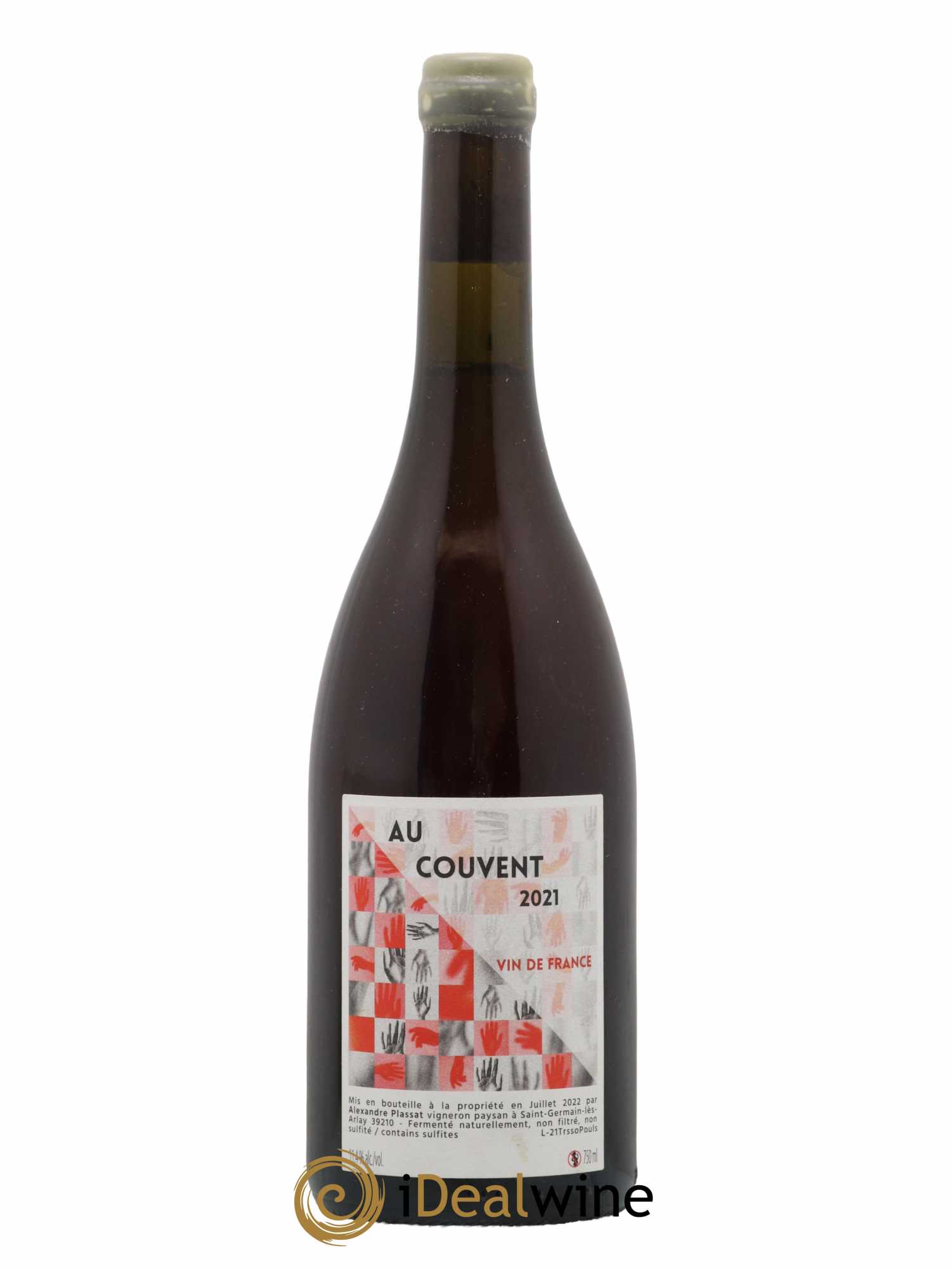 Vin de France Au Couvent Alexandre Plassat 2021 - Lot de 1 bouteille - 0