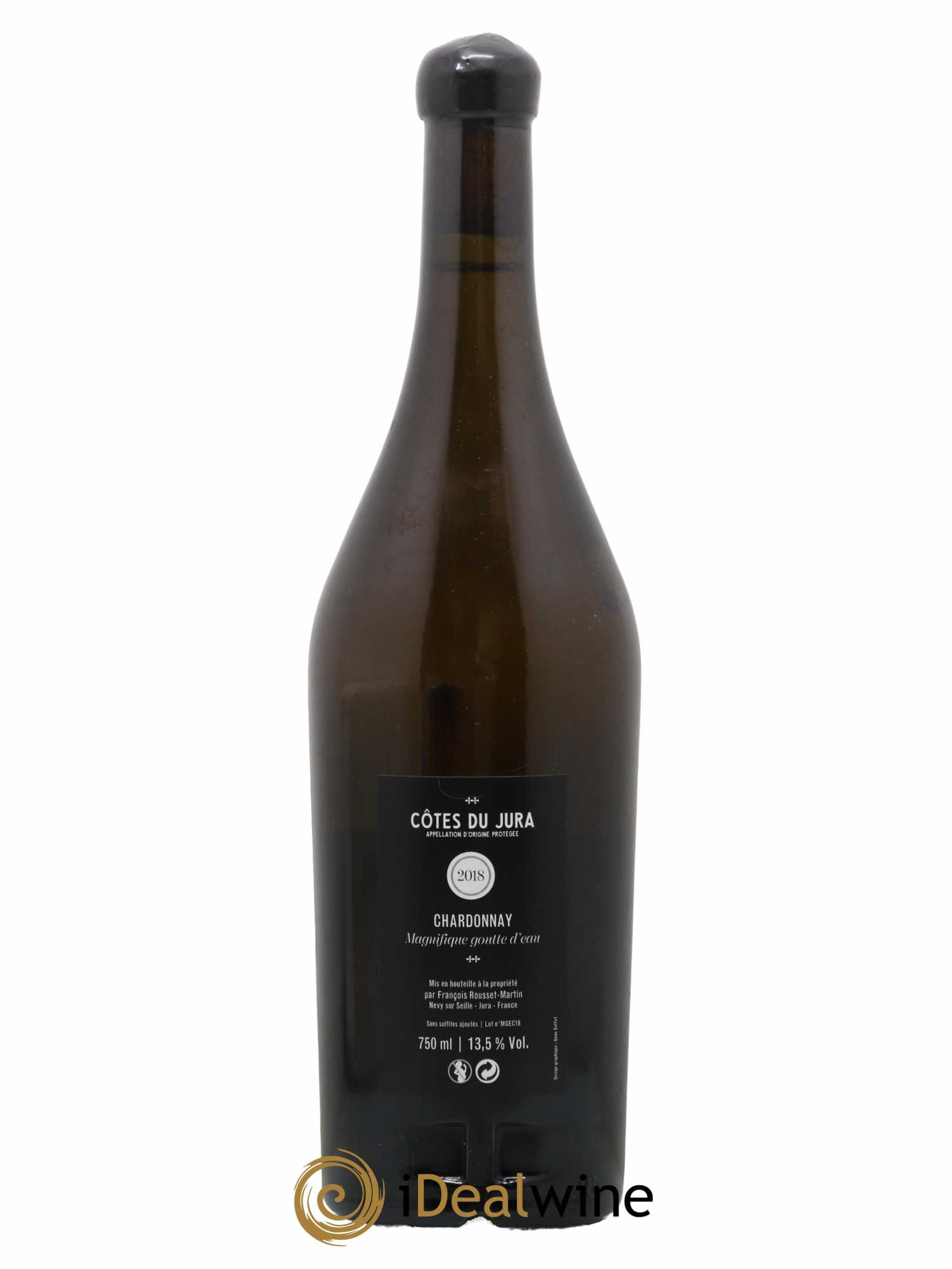 Côtes du Jura Magnifique Gouttes d'Eau François Rousset Martin 2018 - Lot of 1 bottle - 1