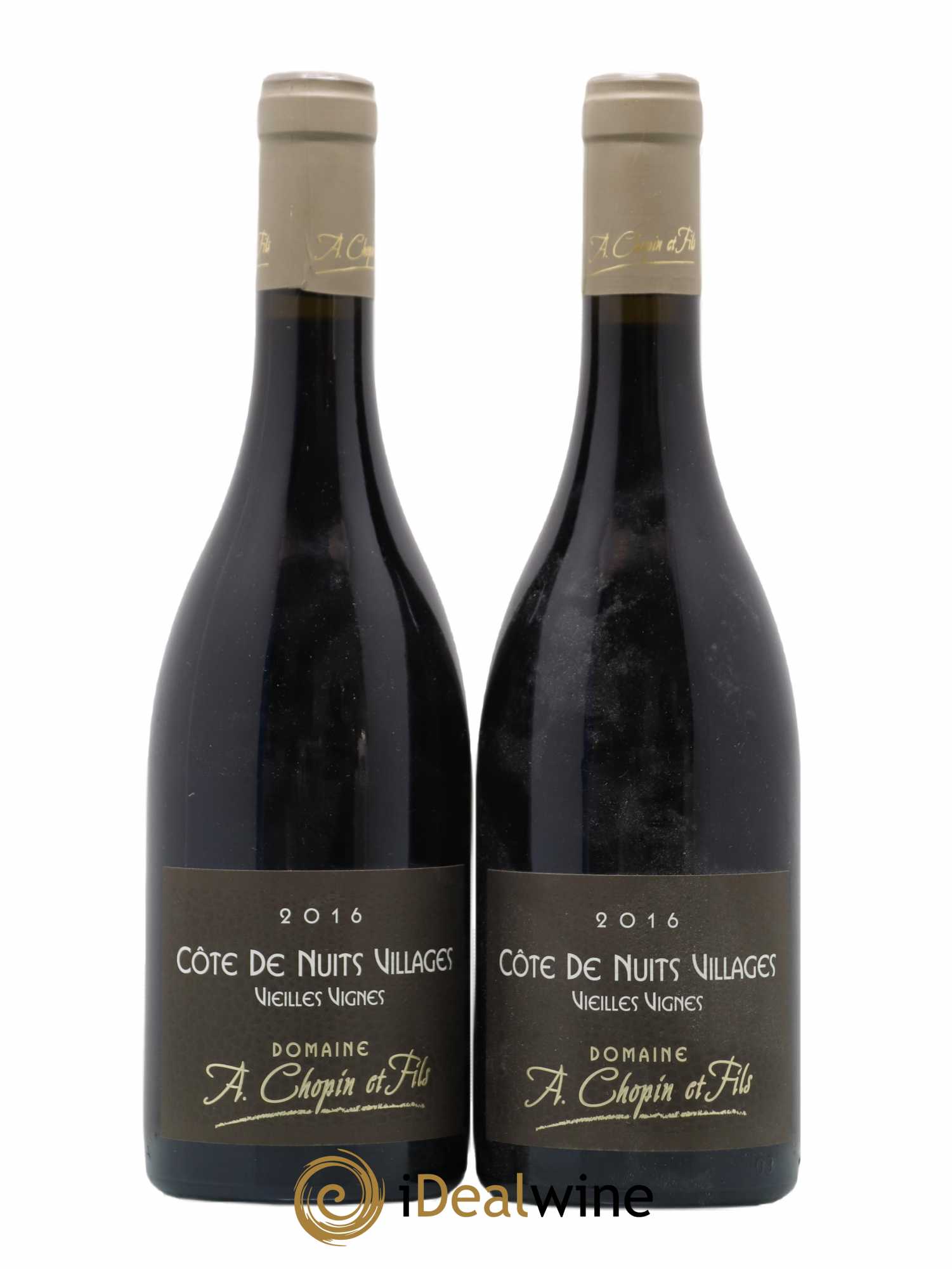 Côte de Nuits-Villages Vieilles Vignes Chopin et Fils 2016 - Lot de 2 bouteilles - 0