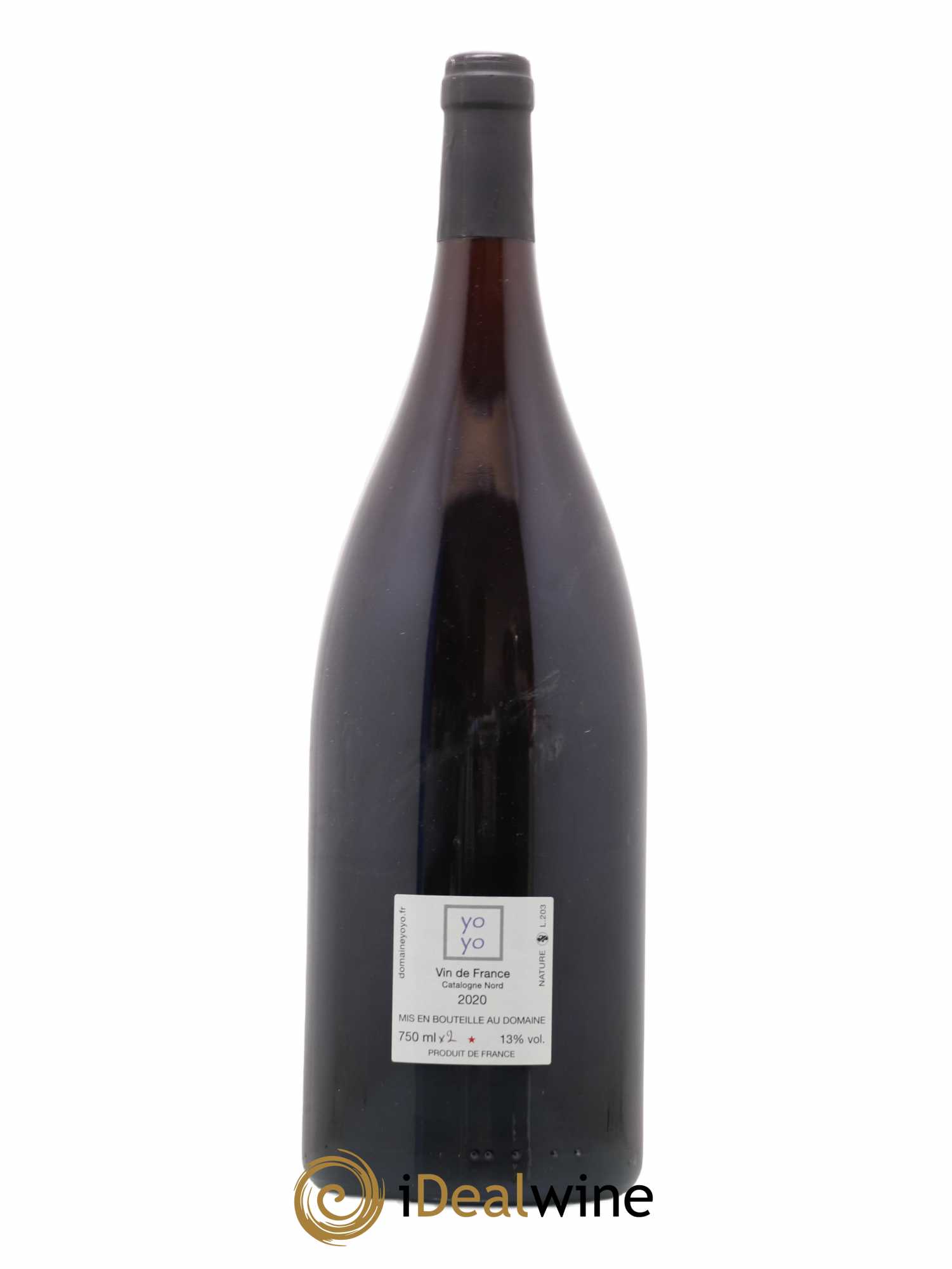 Vin de France Bateau Ivre Domaine Yoyo 2020 - Lot de 1 magnum - 1