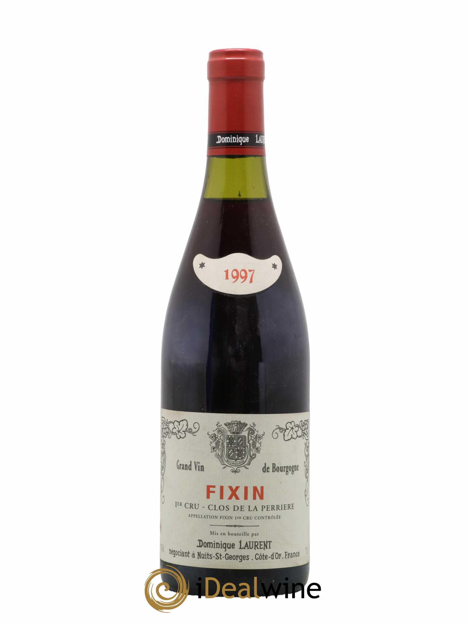 Fixin 1er Cru Clos de la Perrière Dominique Laurent 1997 - Lot de 1 bouteille - 0