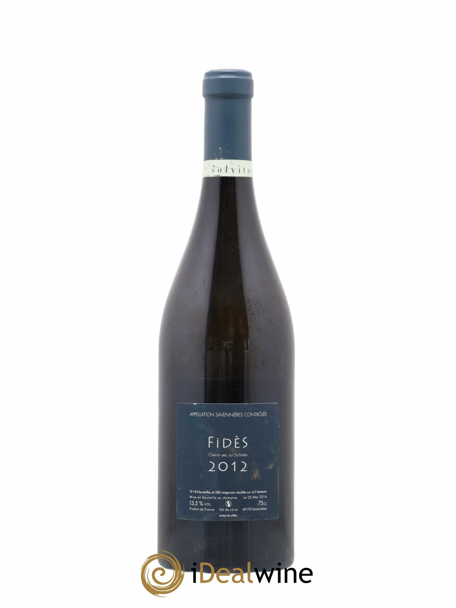 Savennières Fidès Eric Morgat 2012 - Lot de 1 bouteille - 1