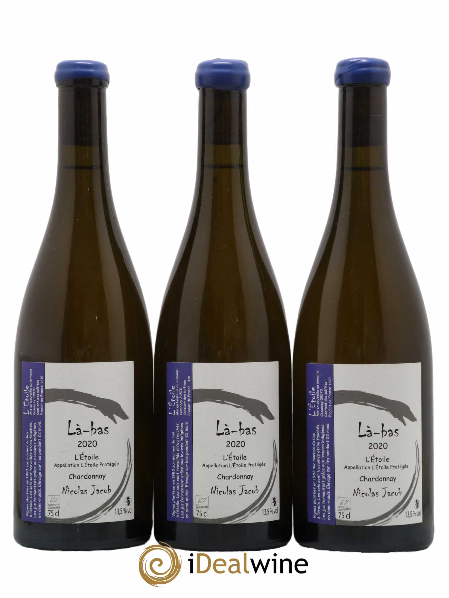 L'Etoile Là-Bas Nicolas Jacob 2020 - Posten von 3 Flaschen - 0