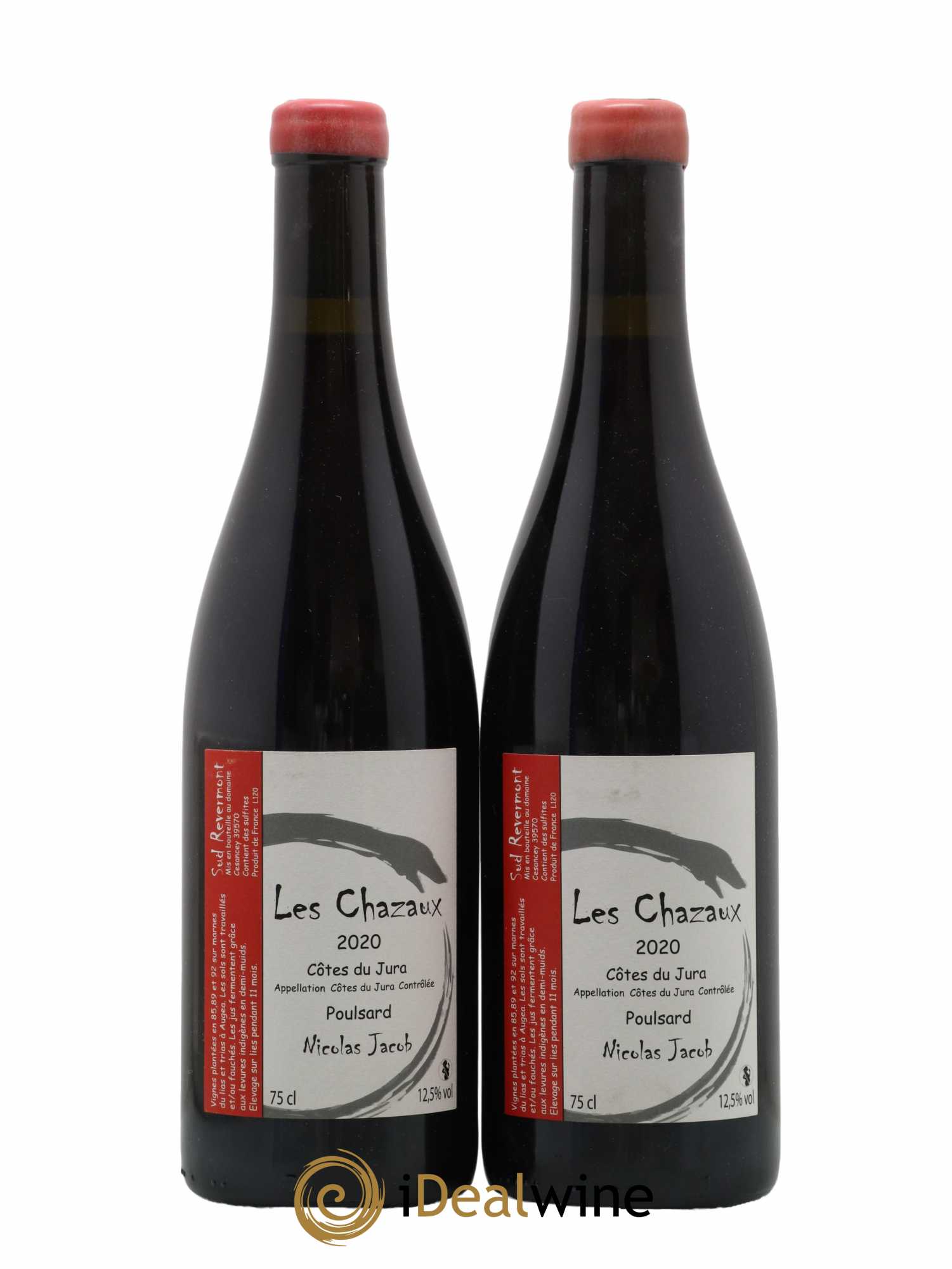 Côtes du Jura Poulsard Les Chazaux Nicolas Jacob 2020 - Lot de 2 bouteilles - 0
