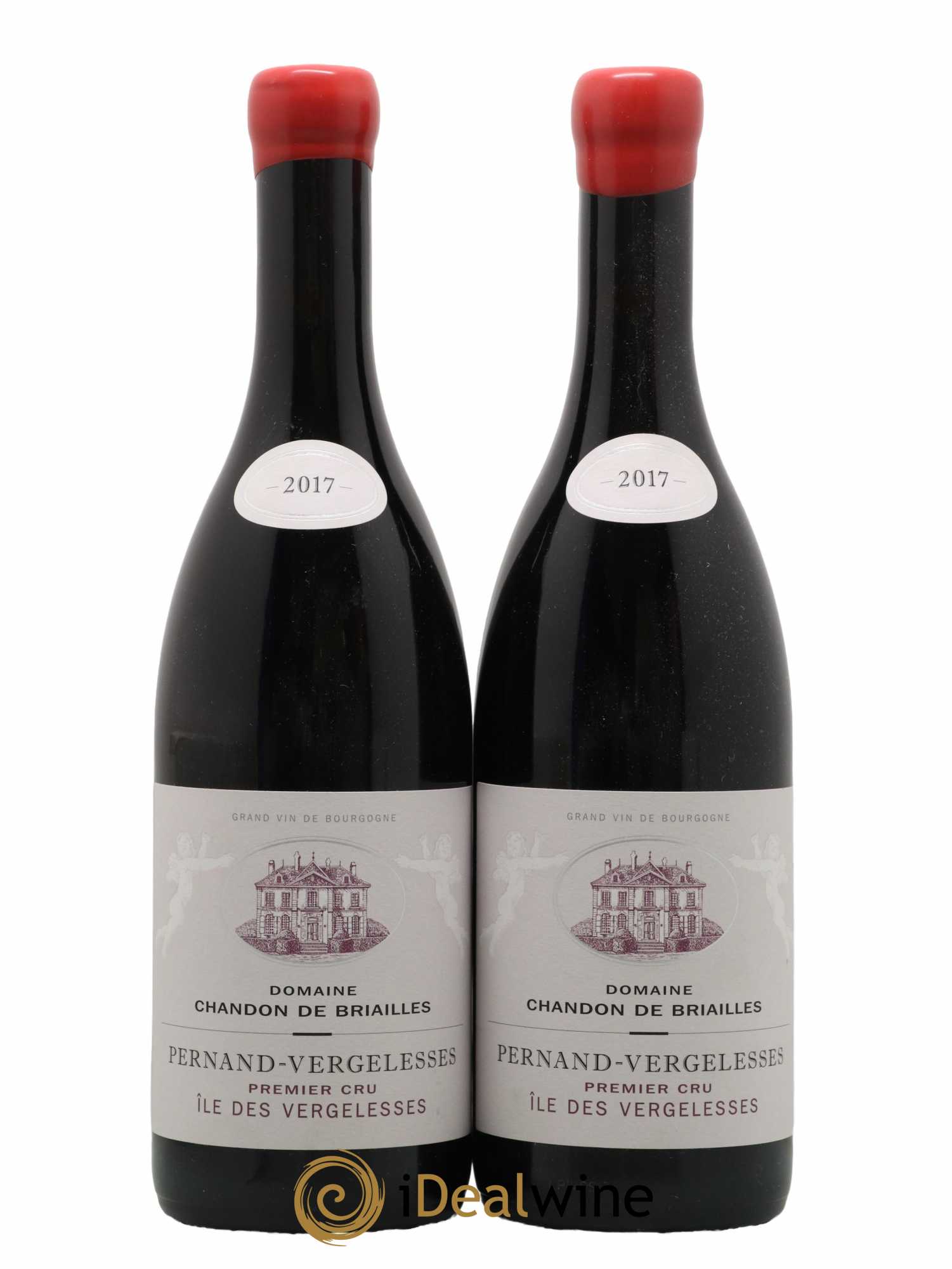 Pernand-Vergelesses 1er Cru Ile des Vergelesses Chandon de Briailles 2017 - Lot de 2 bouteilles - 0