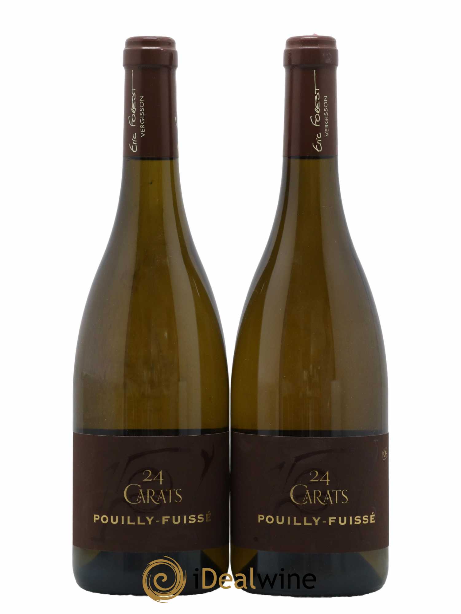 Pouilly-Fuissé 24 Carrats Eric Forest 2017 - Lot de 2 bouteilles - 0