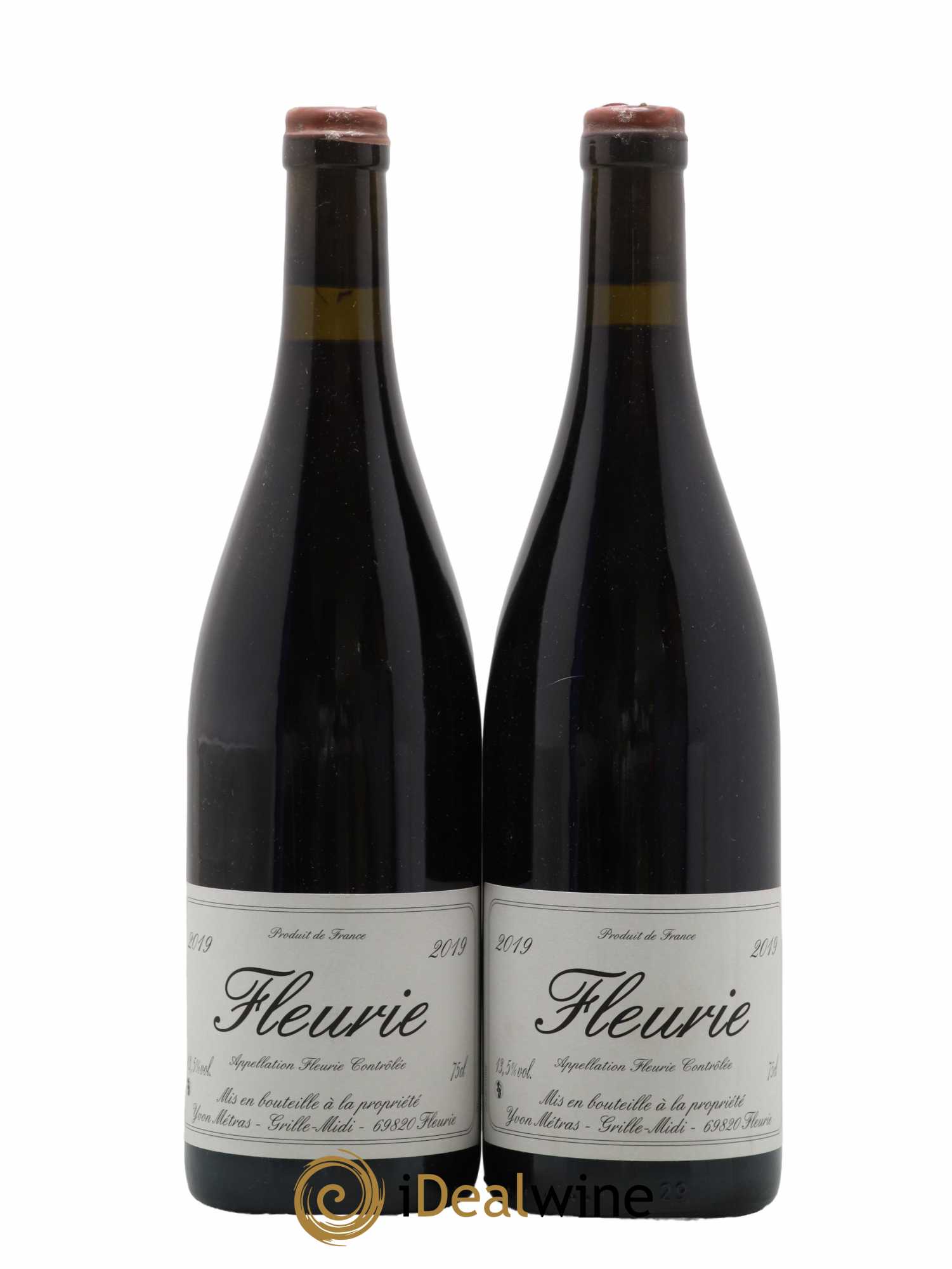 Fleurie Yvon Métras 2019 - Lot of 2 bottles - 0
