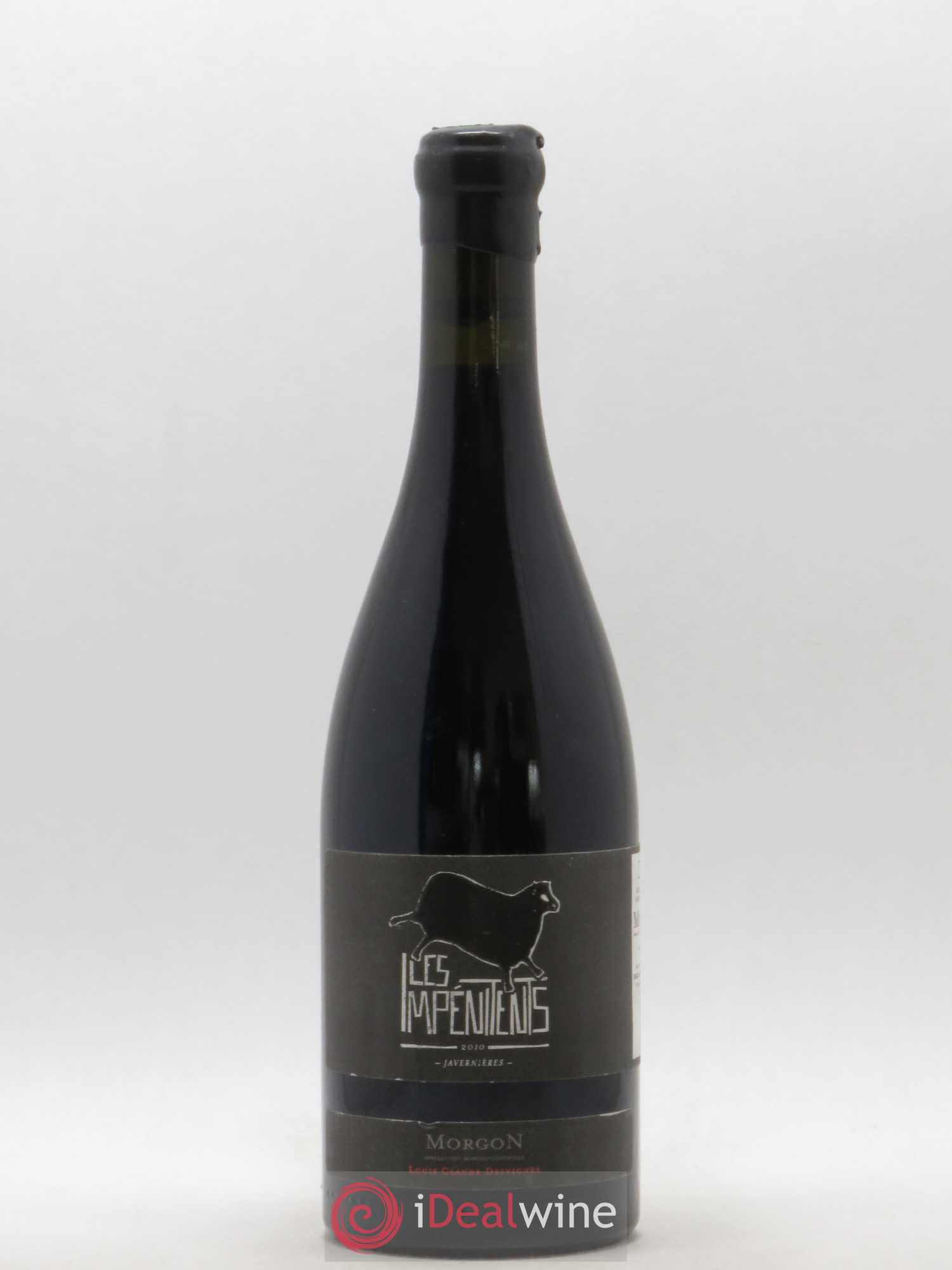 Morgon Javernières Les Impénitents Louis-Claude Desvignes 2010 - Lot de 1 bouteille - 0