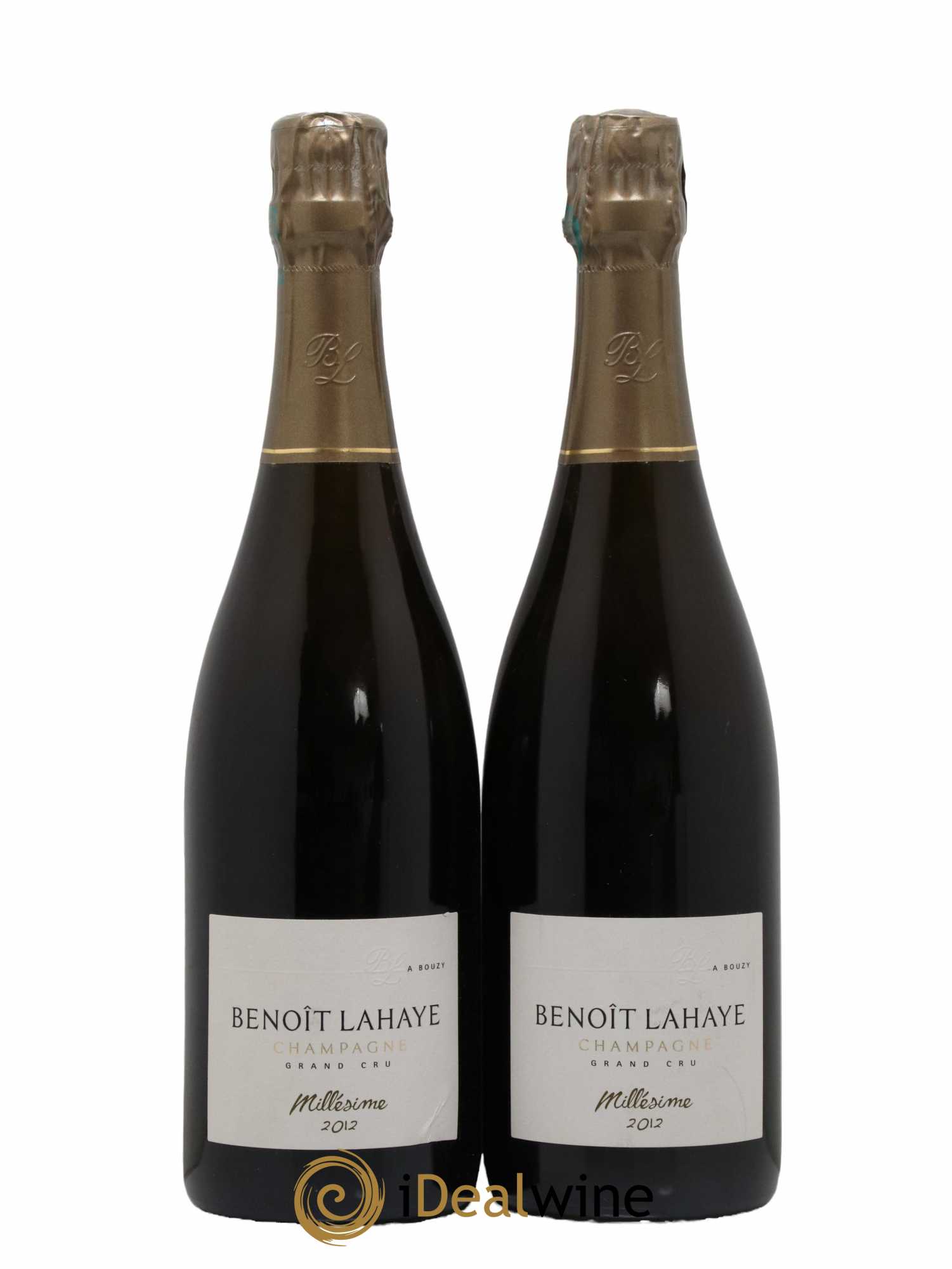 Grand Cru Extra-Brut Millésimé Benoit Lahaye 2012 - Lot de 2 bouteilles - 0