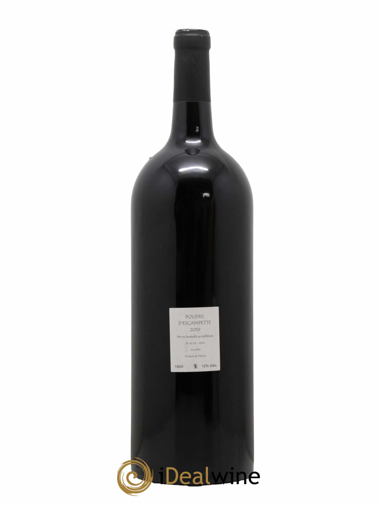 Vin de France Poudre d'Escampette Les Vins du Cabanon - Alain Castex 2019 - Lot of 1 magnum - 1