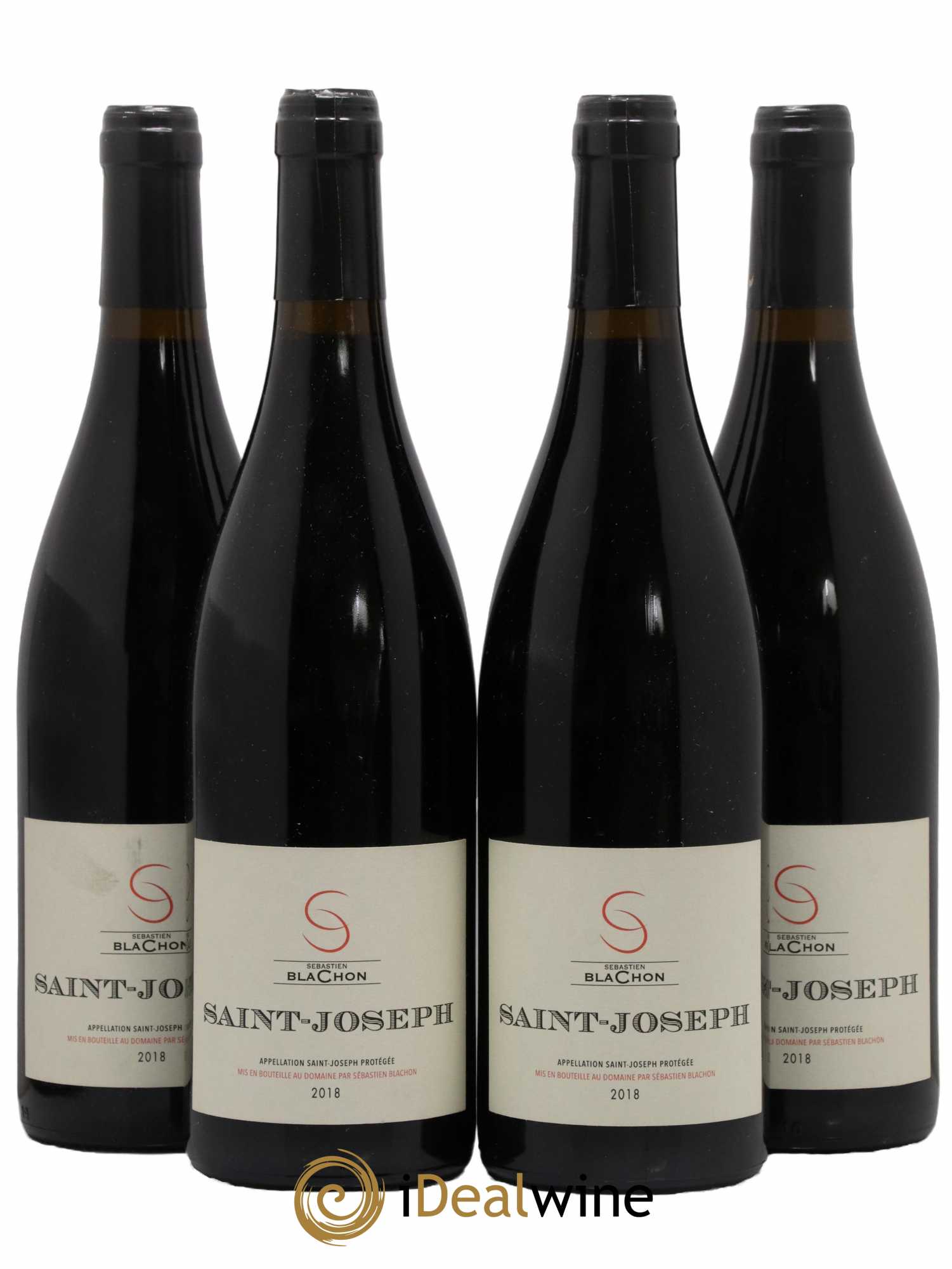 Saint-Joseph Sébastien Blachon 2018 - Lot de 4 bouteilles - 0