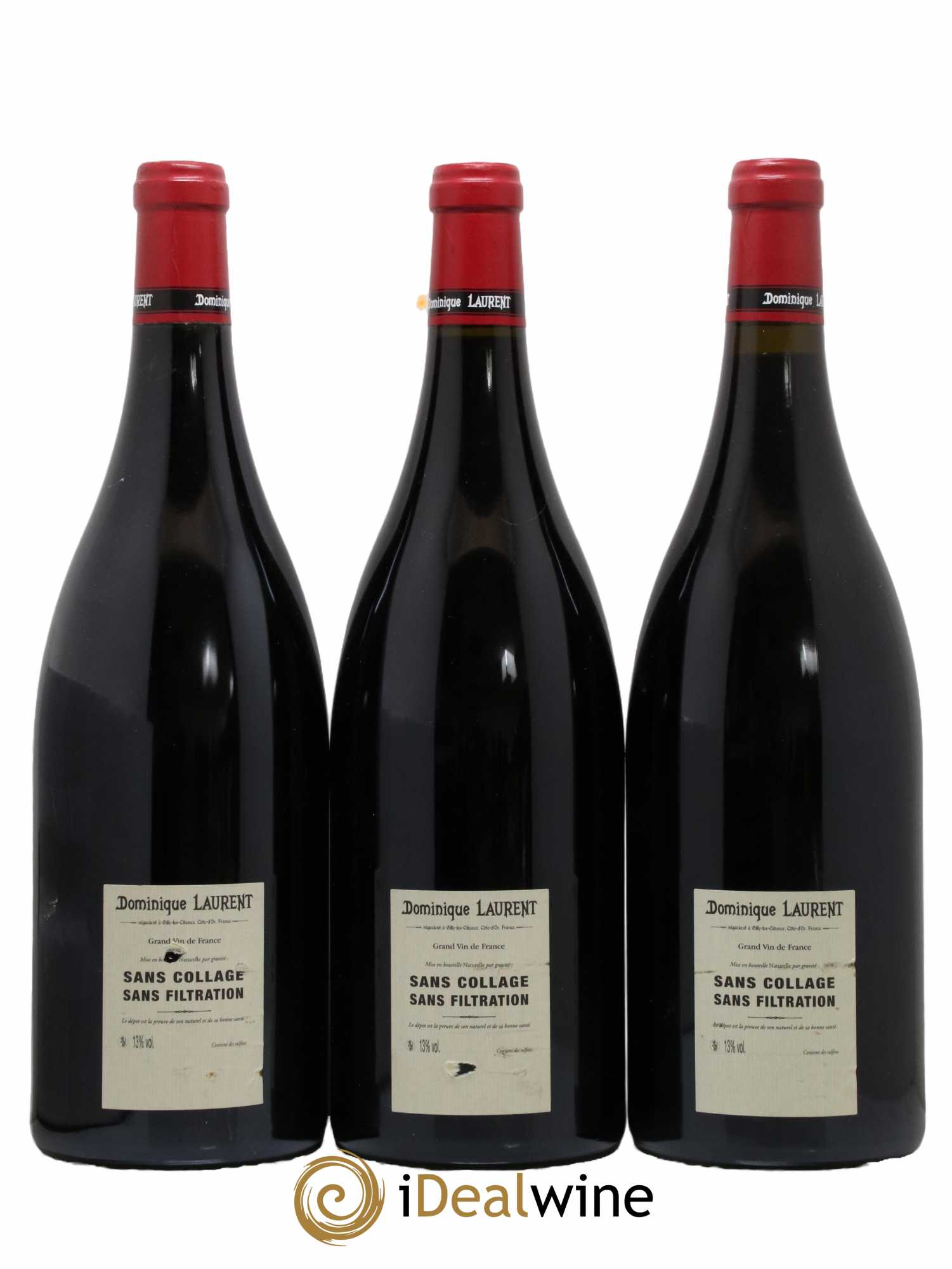 Vosne-Romanée 1er Cru Aux Reignots Vielles Vignes Dominique Laurent 2016 - Lot of 3 magnums - 1