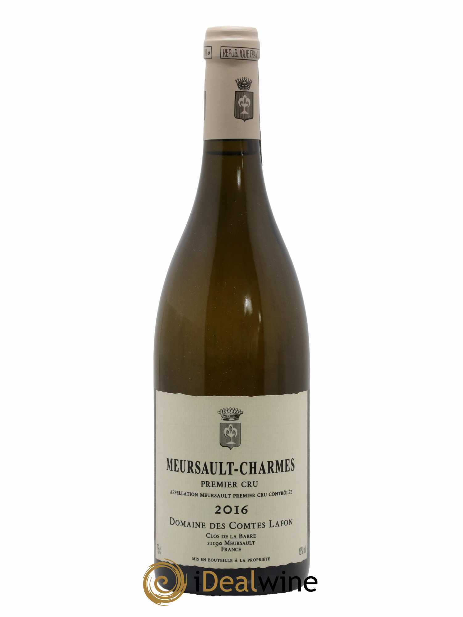 Meursault 1er Cru Charmes Comtes Lafon (Domaine des) 2016 - Lot de 1 bouteille - 0