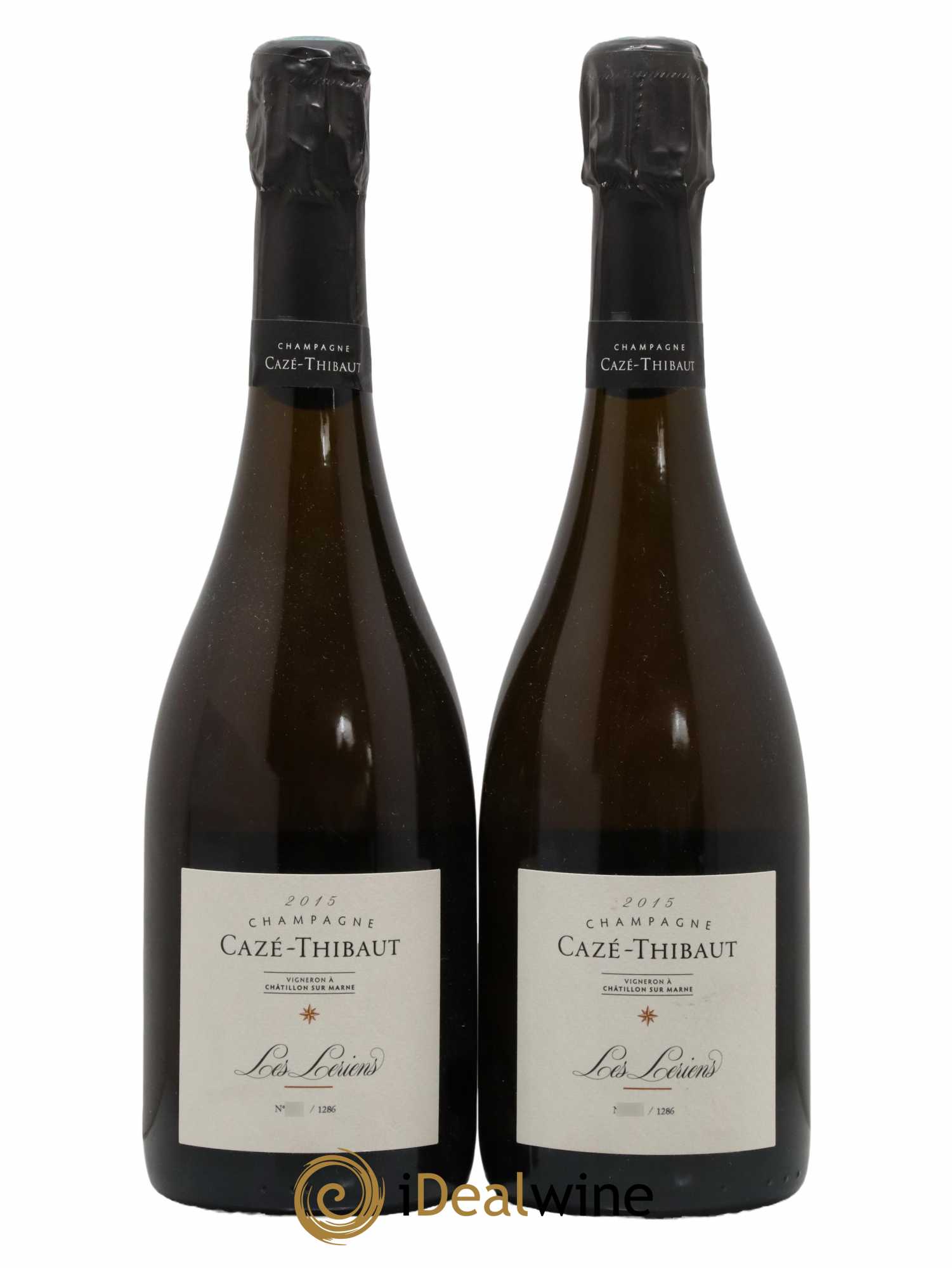 Les Lériens Extra-Brut Cazé Thibaut 2015 - Lot de 2 bouteilles - 0